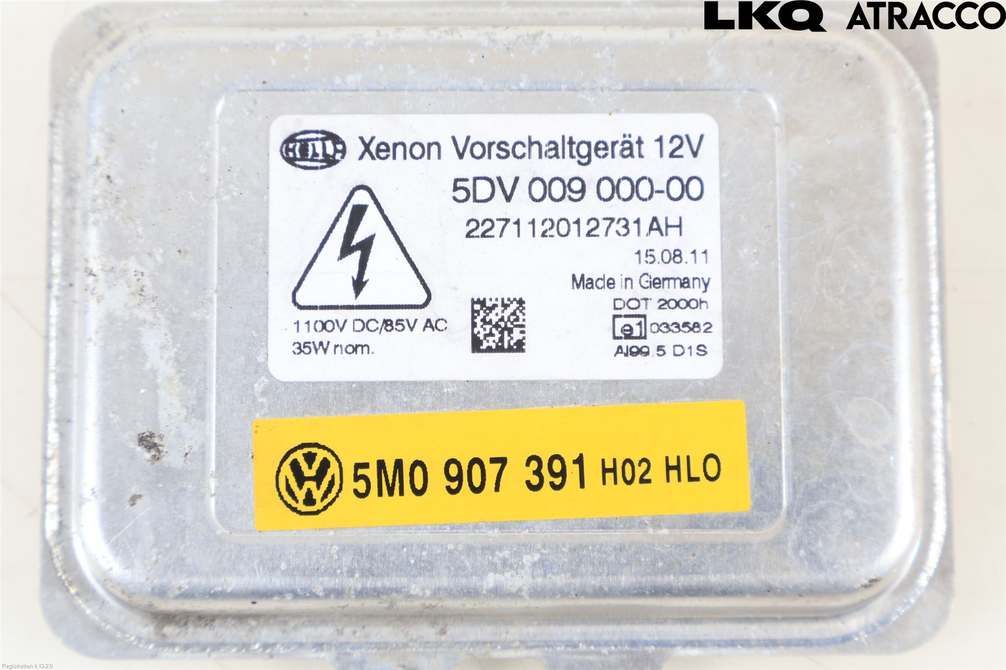 Volkswagen VW GOLF PLUS/CROSS GOLF 04-14 Styreenhet Xenon