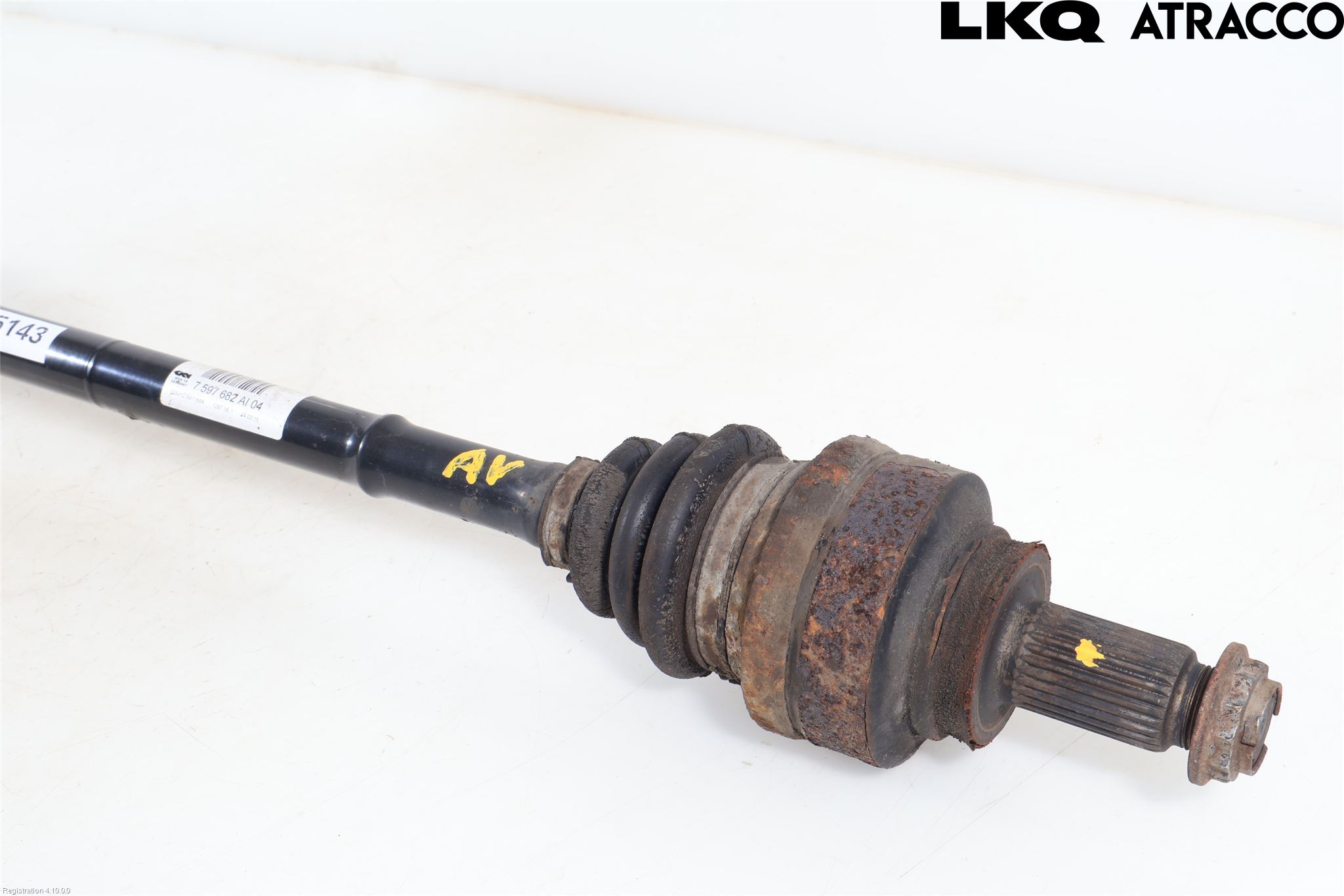 BMW 1 F20/F21 11-19 Drivaksel Bak Kompl Høyre