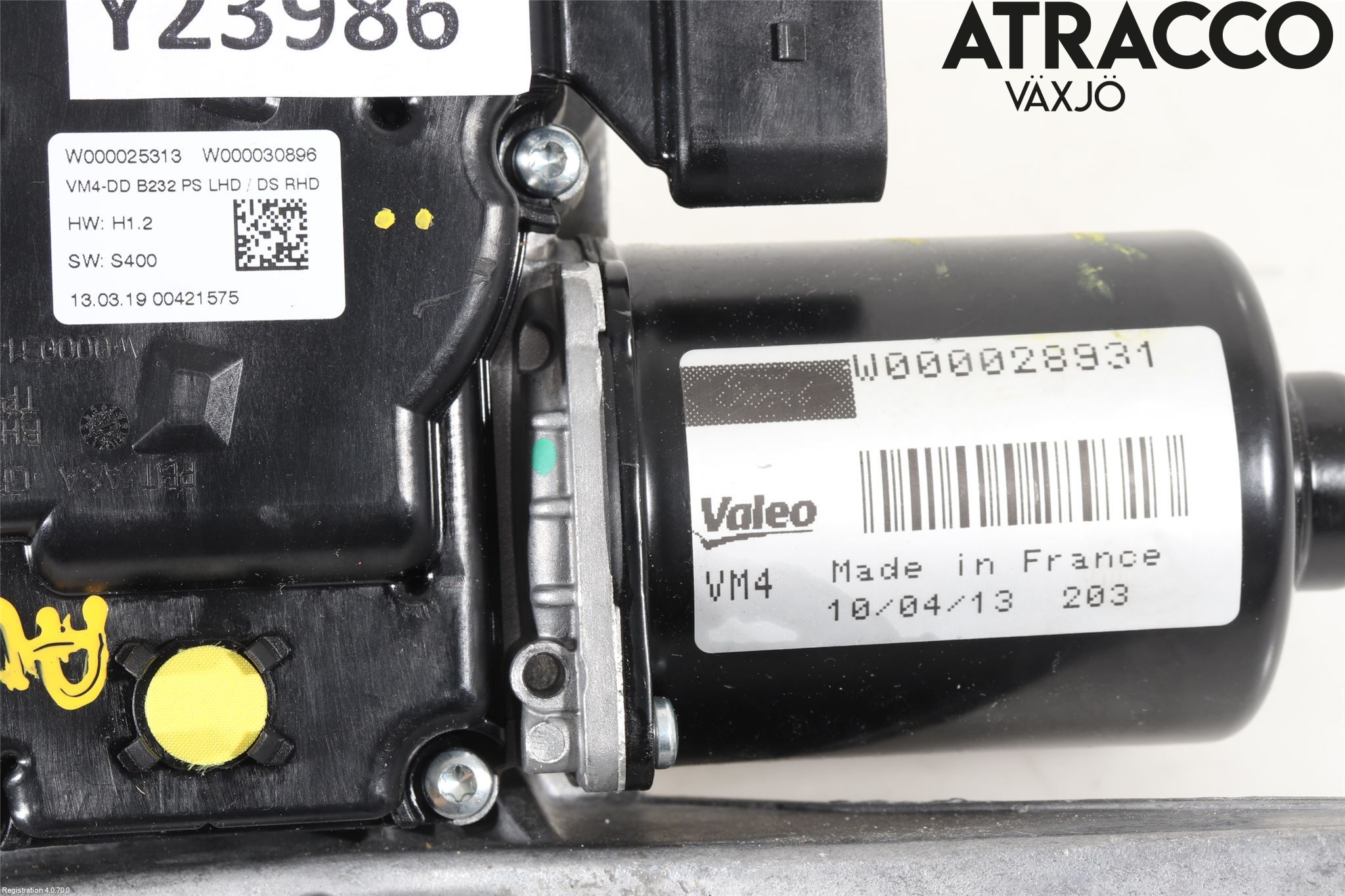 Ford B-MAX 12-17 Viskermotor Frontrute