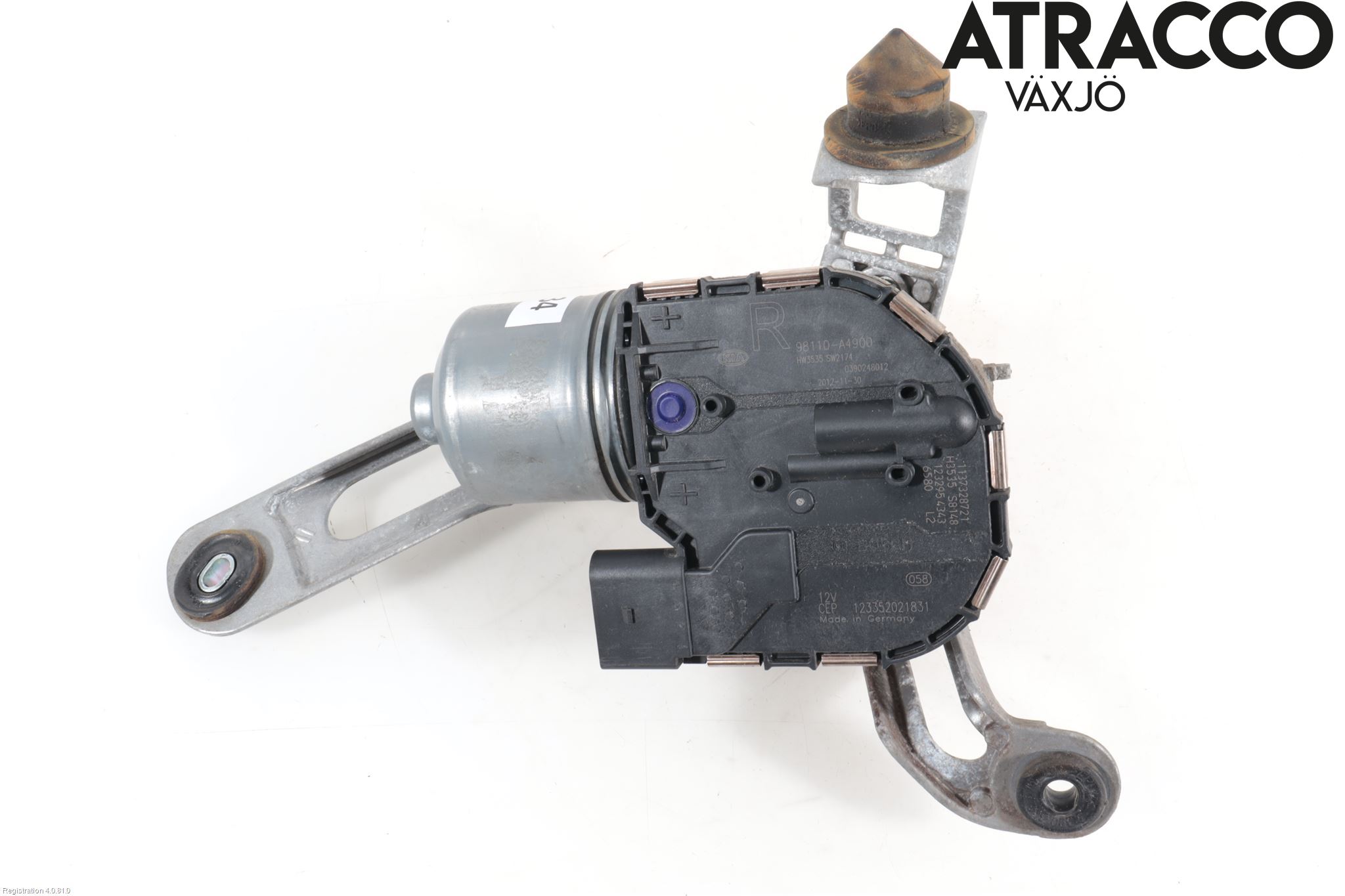 Kia CARENS III 13-19 Viskermotor Frontrute