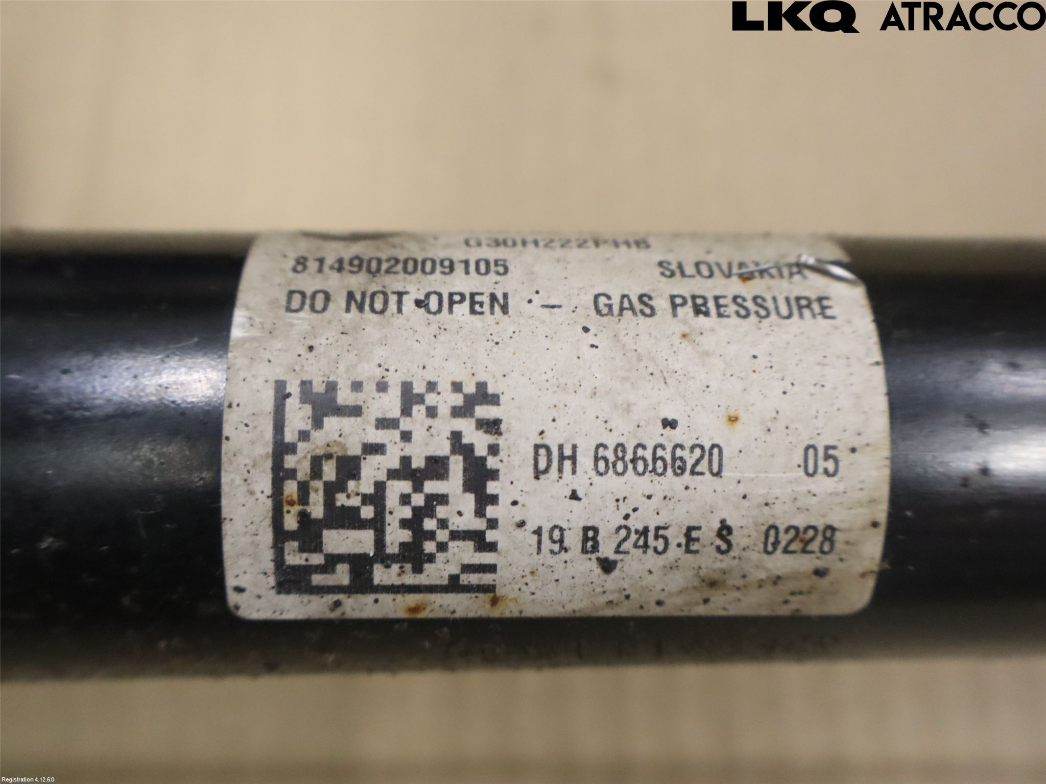 BMW 5 G30/G31/F90 17-23 Fjærbein Bak Venstre