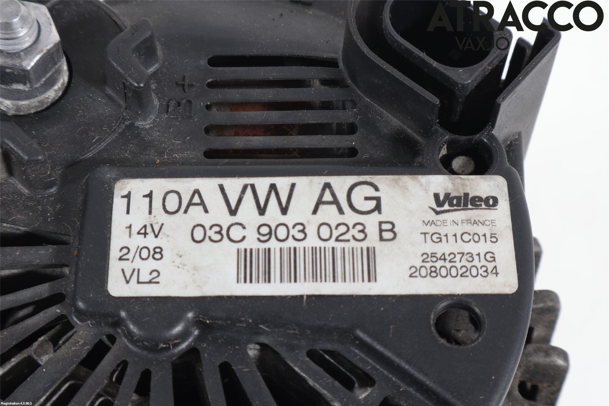 Volkswagen VW GOLF V 04-09 Dynamo