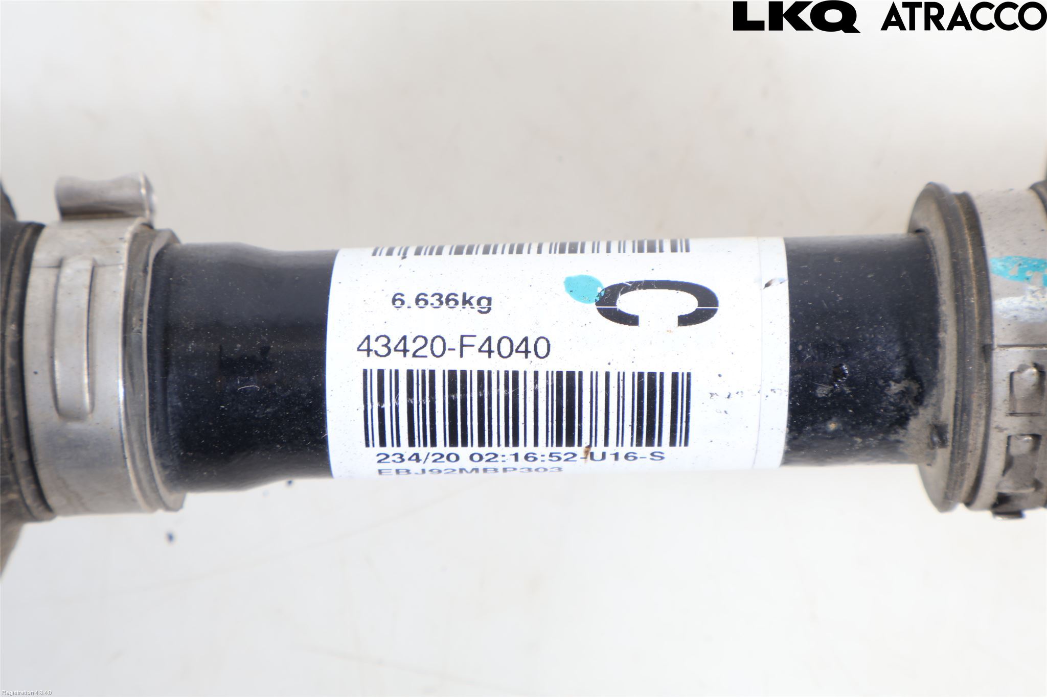 Toyota C-HR 16-23 Drivaksel Foran Kompl Venstre