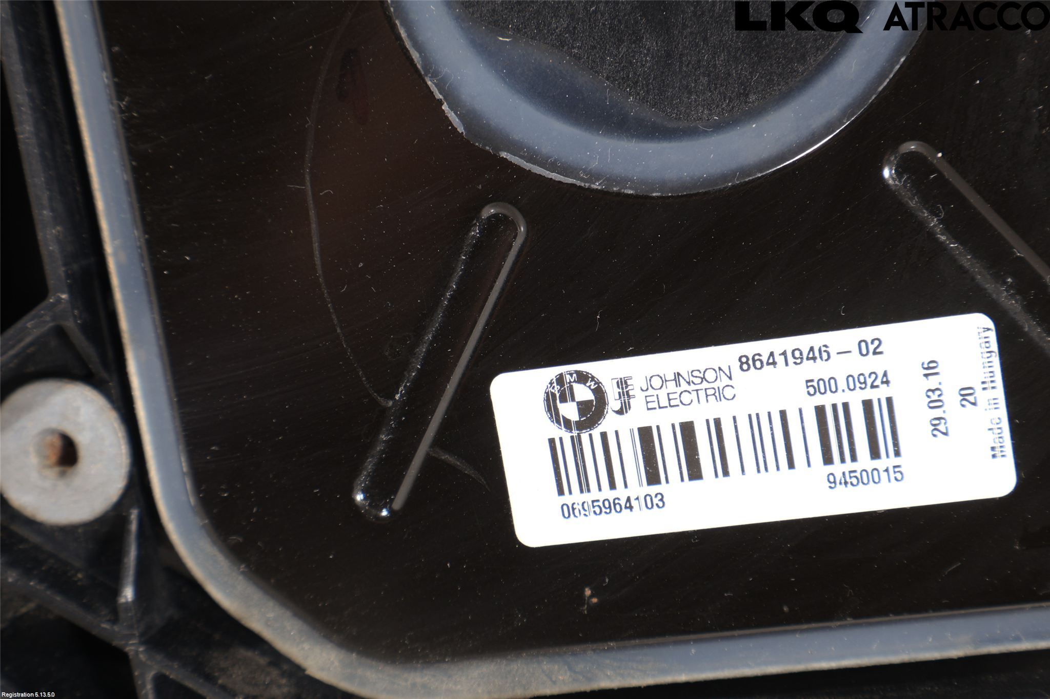 BMW 3 F30/F31/F80 12-19 Kjølevifte-Radiator Hus-Kåpe