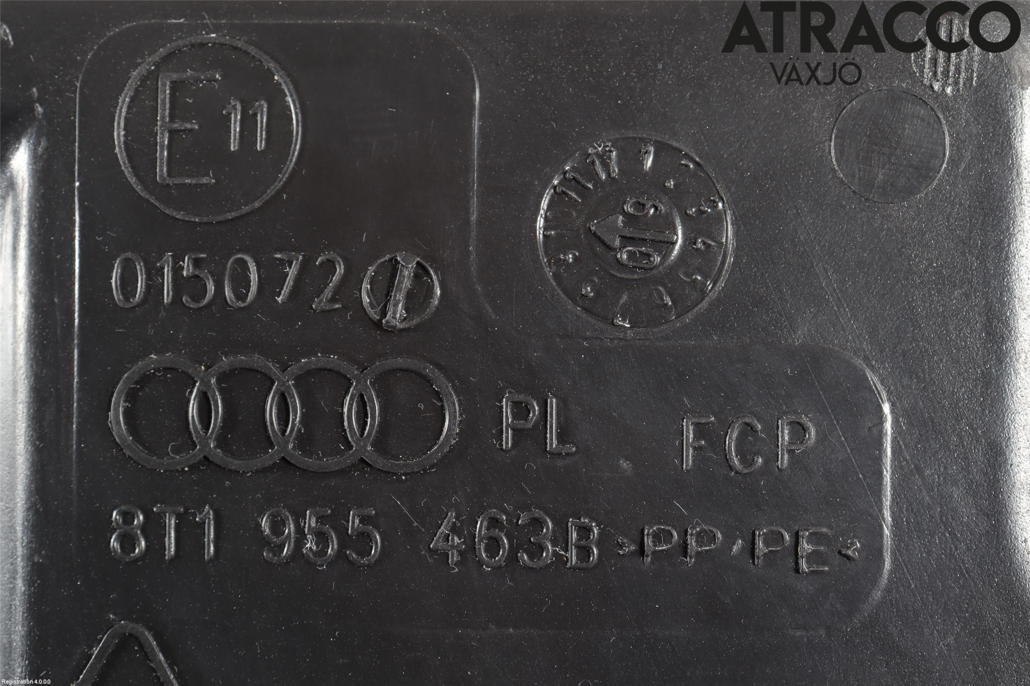 Audi A4/S4 08-11 Spylerbeholder Frontrute-Lykte