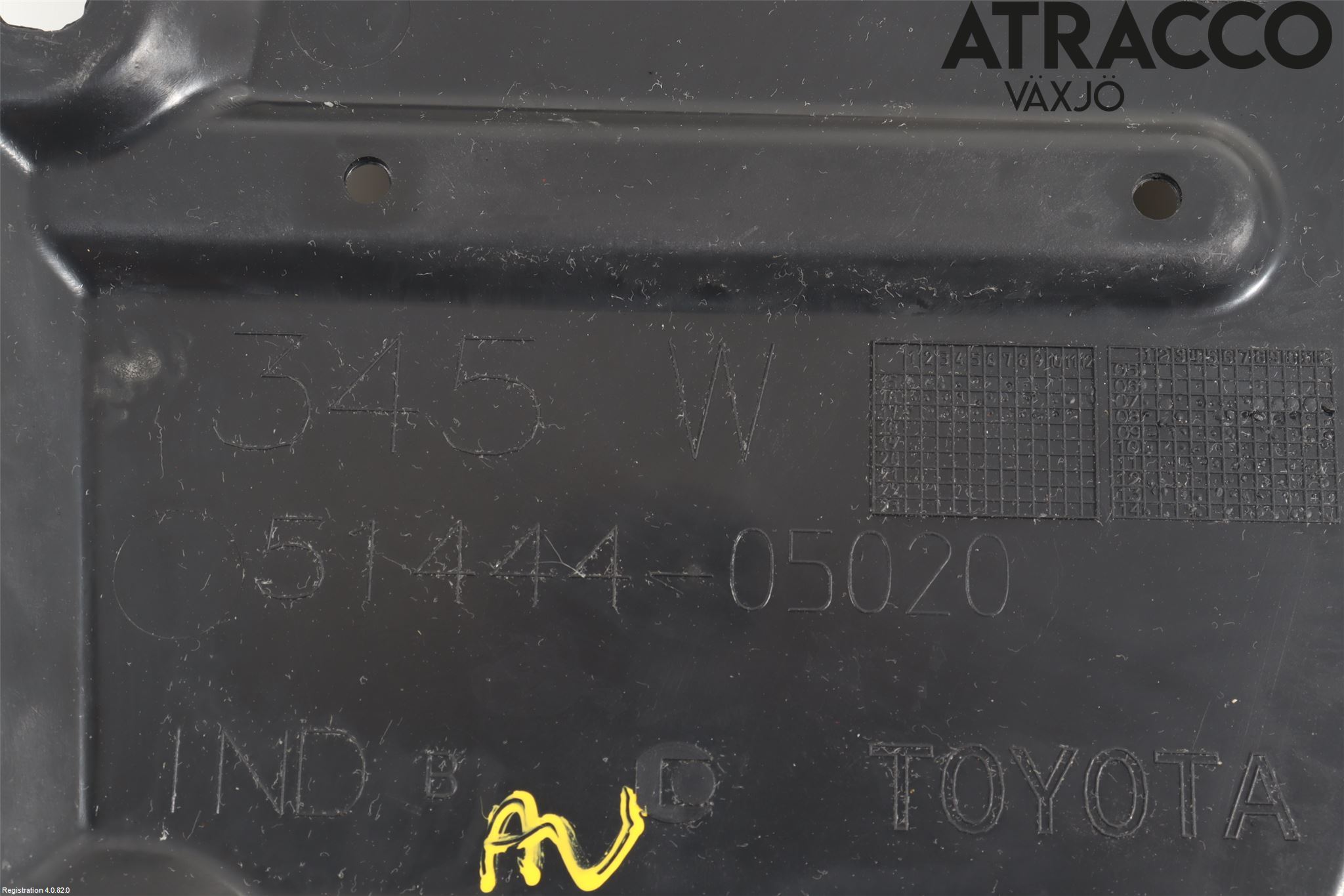 Toyota AURIS 13-19 Bunnplate U Motor-Gear-Dørk