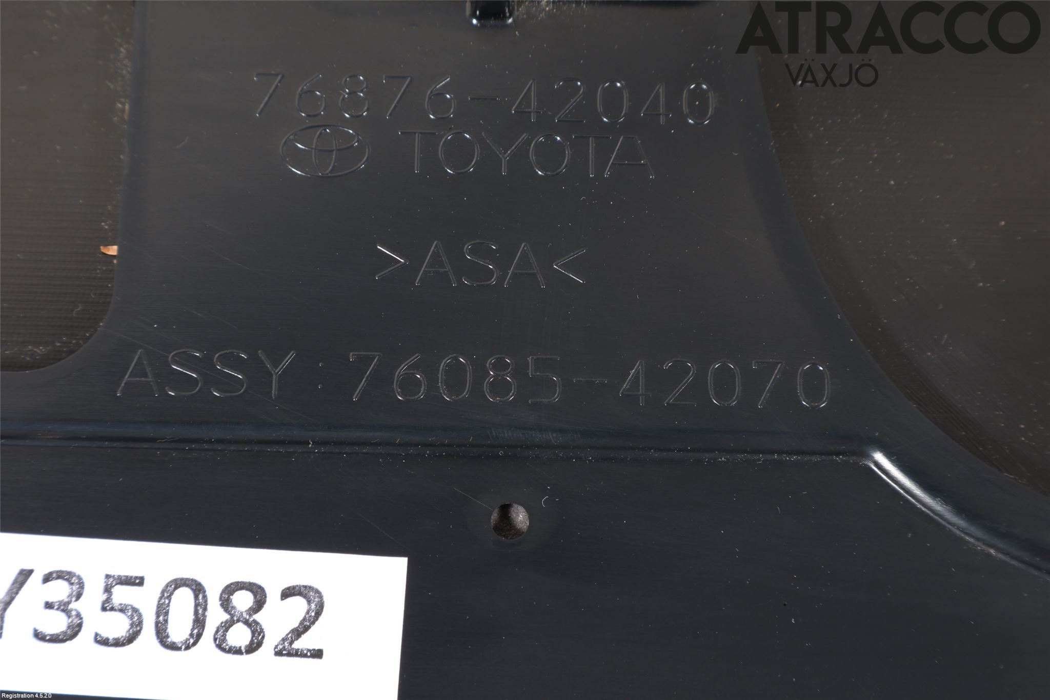 Toyota RAV4 19- Spoiler Bakluke