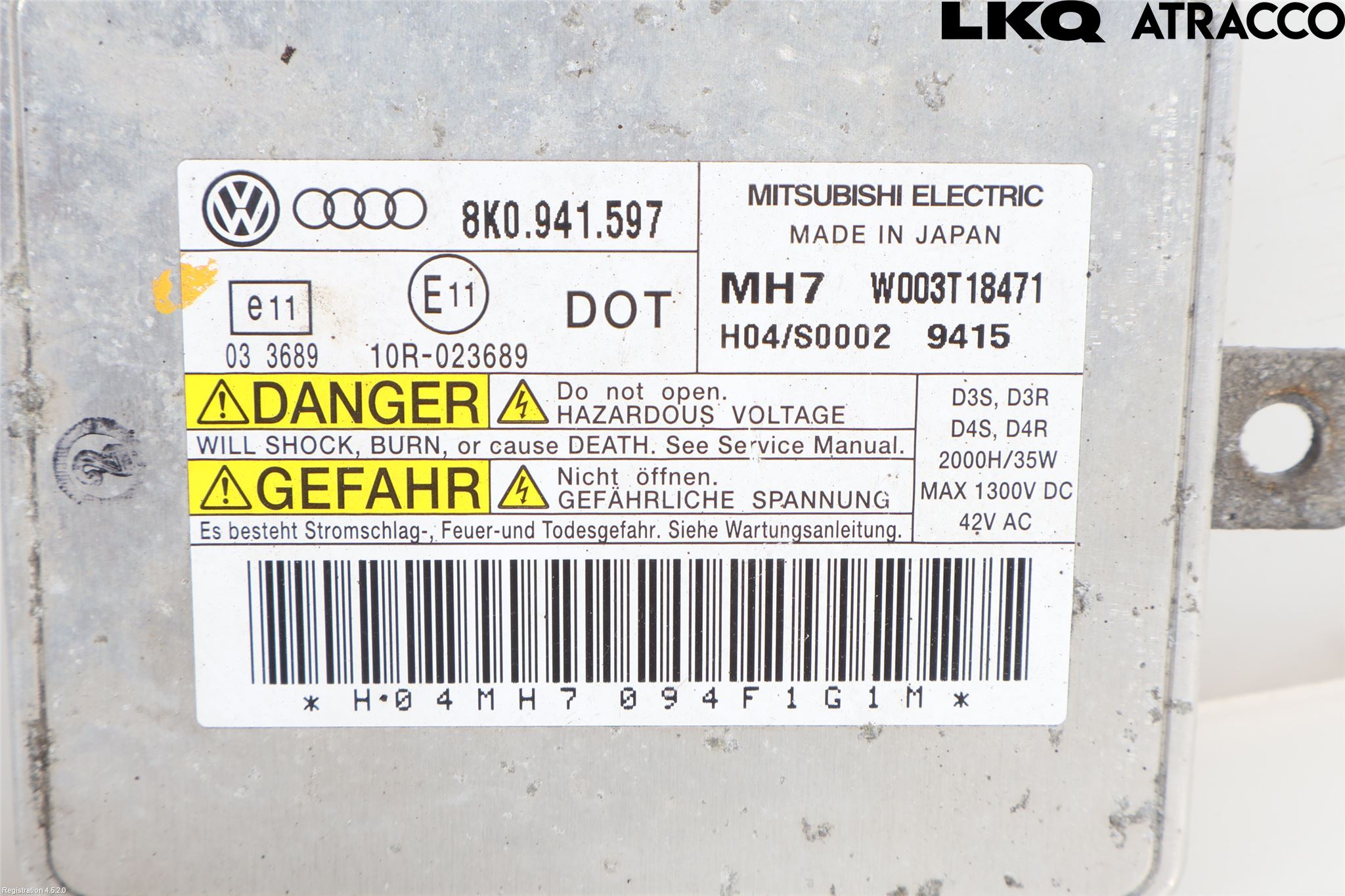 Audi A4 ALLROAD 09-16 Styreenhet Xenon