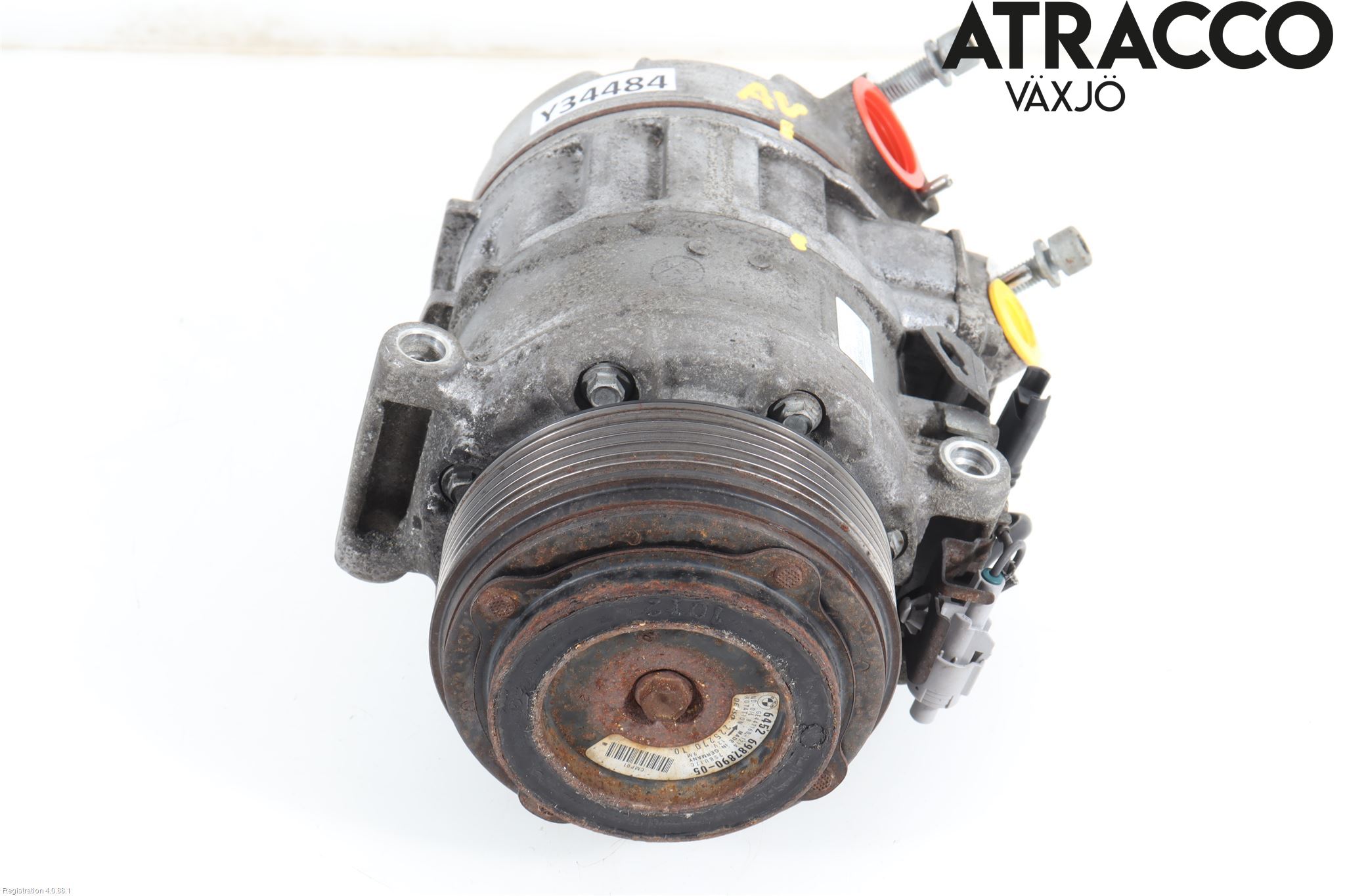 BMW 5 F10/F11/F18 09-17 Varme Ac Kompressor