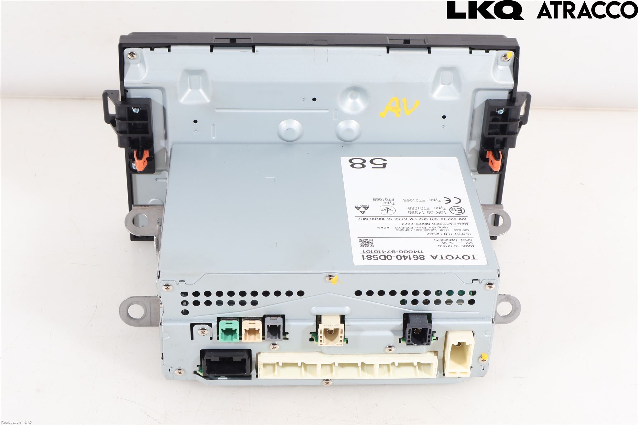 Toyota YARIS XP21 20- Stereo Radio Med Cd