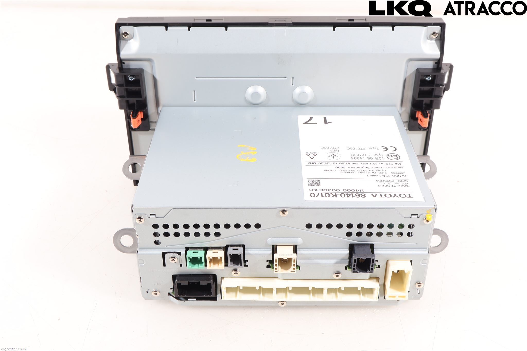Toyota YARIS XP21 20- Stereo Radio Med Cd