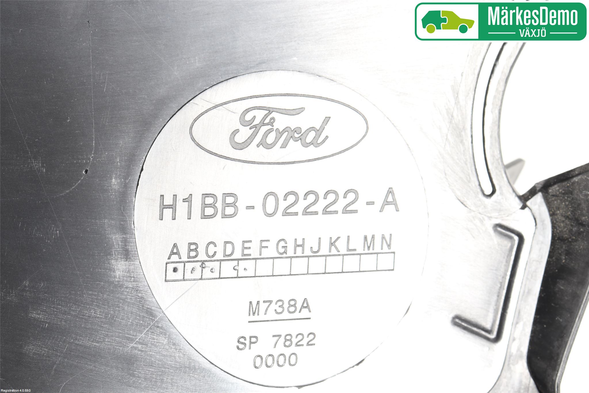 Ford FIESTA (VII) 18-23 Visker Deksel-Grill-Under Frr