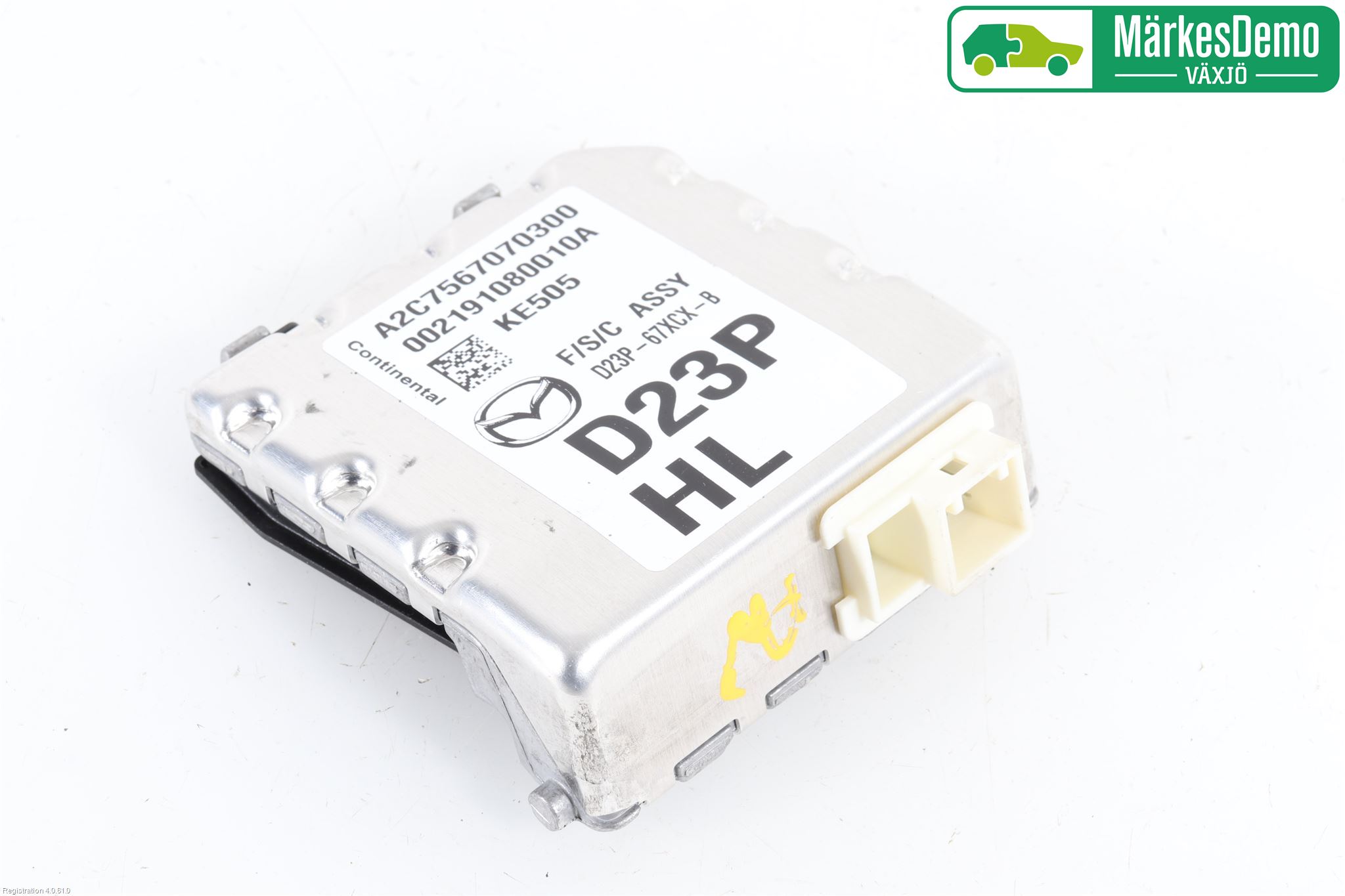 Mazda 2 (DJ) 15-22 Sensor Kollisjonsbeskyttelse