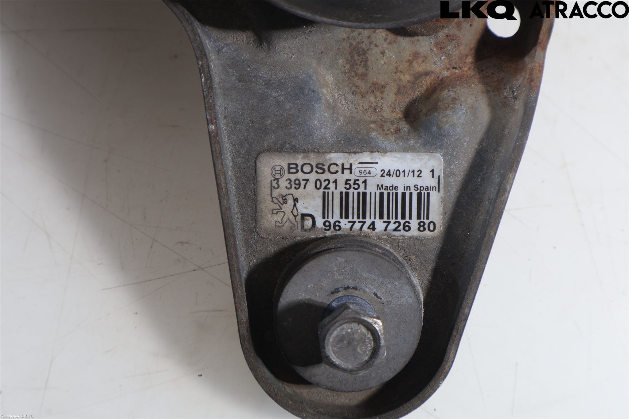 Peugeot 508 11-18 Viskermotor Frontrute