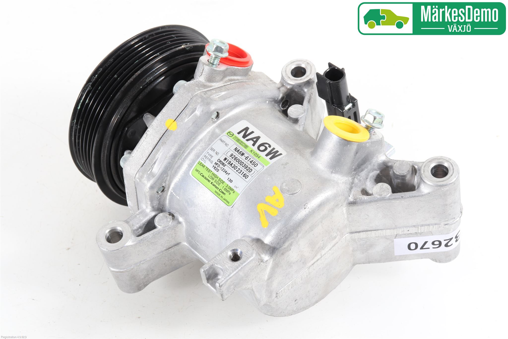 Mazda MX-5 IV (ND/ND2/ND3) MIATA 15- Varme Ac Kompressor