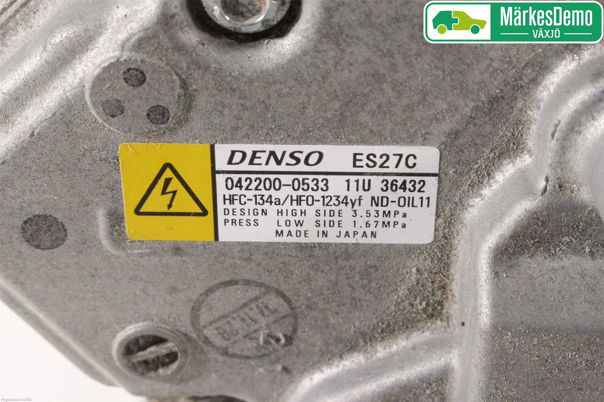 Toyota RAV4 13-18 Varme Ac Kompressor