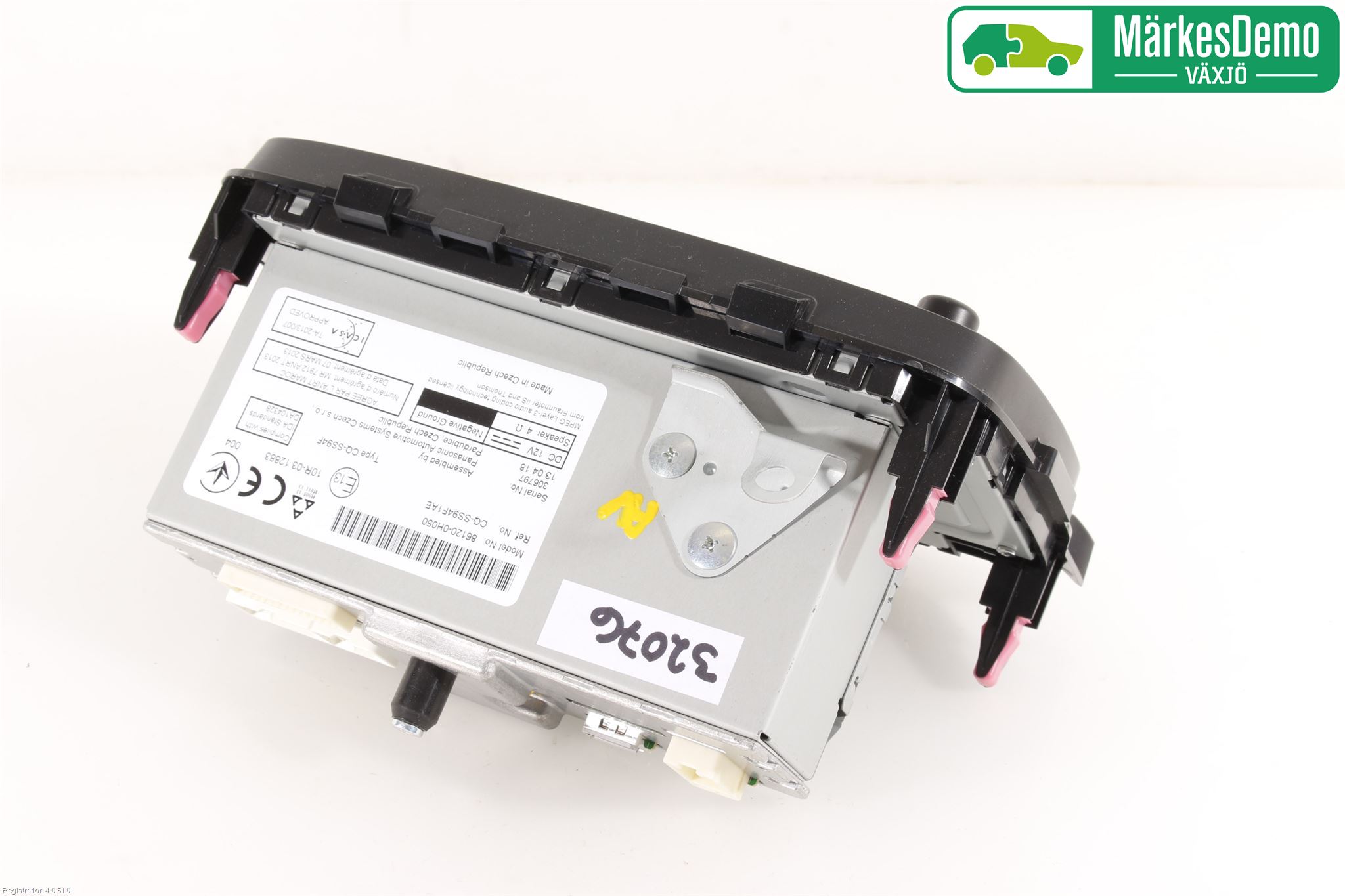 Toyota AYGO 15-21 Stereo Radio Med Cd