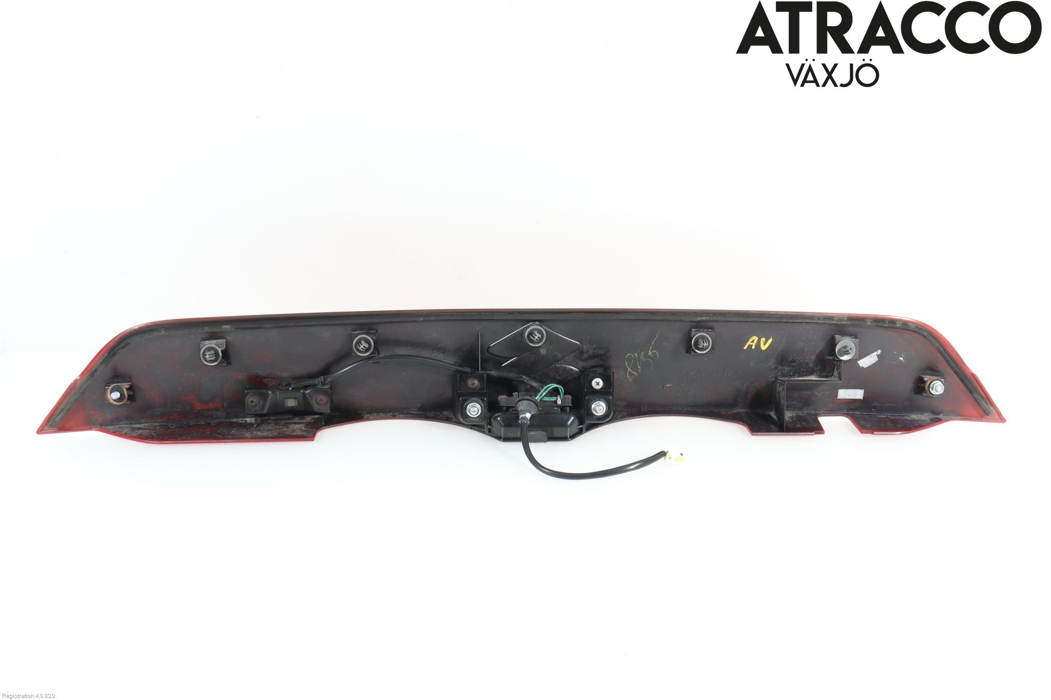 Suzuki SX4 S-CROSS 14-21 Refleksplate - Skiltplate