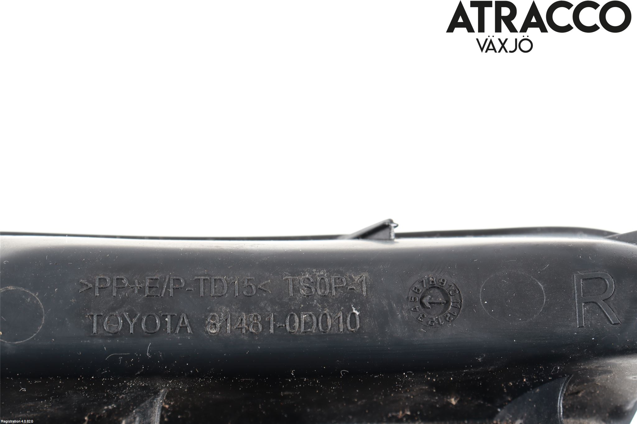 Toyota YARIS XP90 06-11 Støtfanger Foran Hjørne Høyr