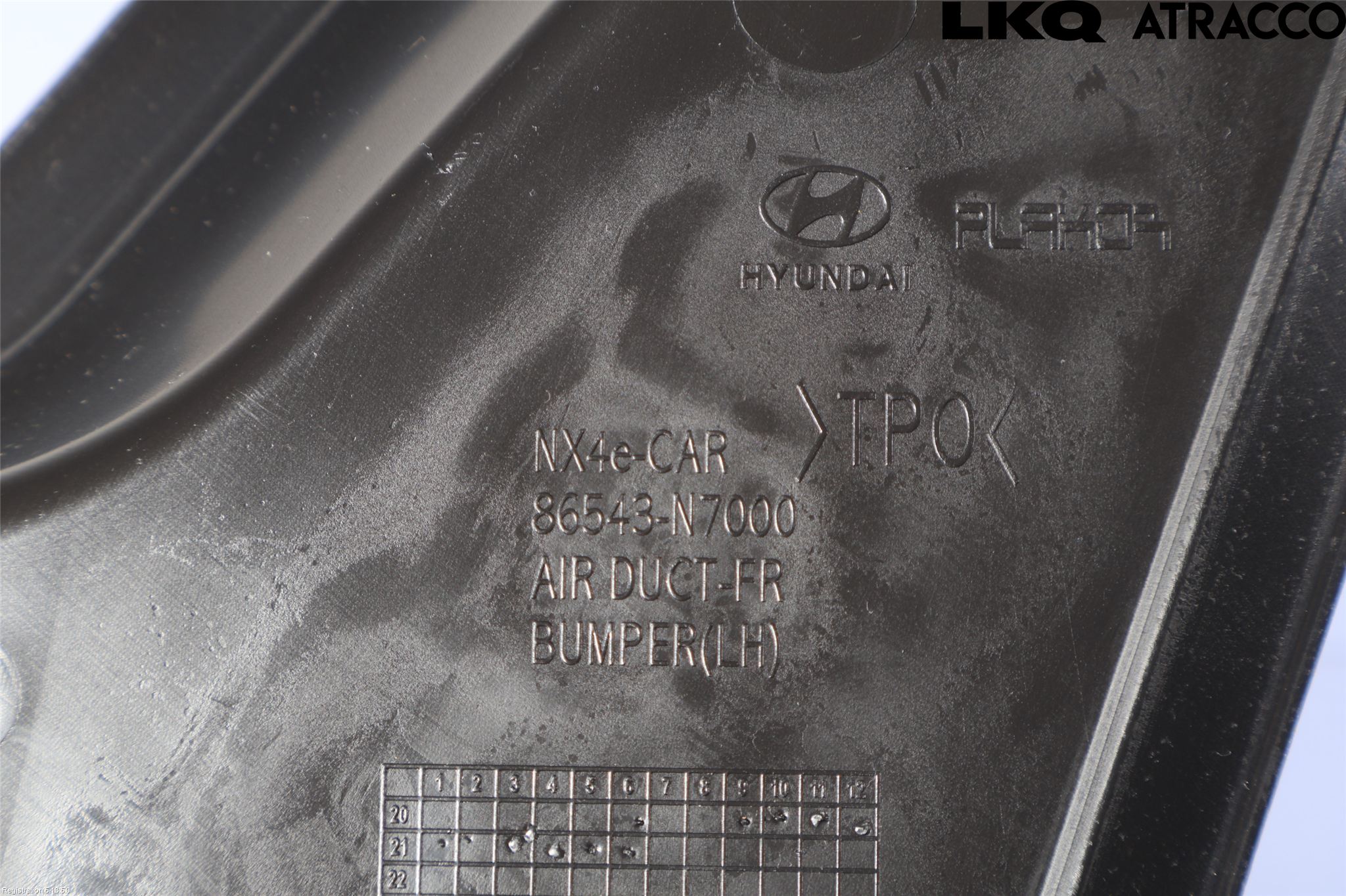 Hyundai TUCSON 05- Luftstyring Front