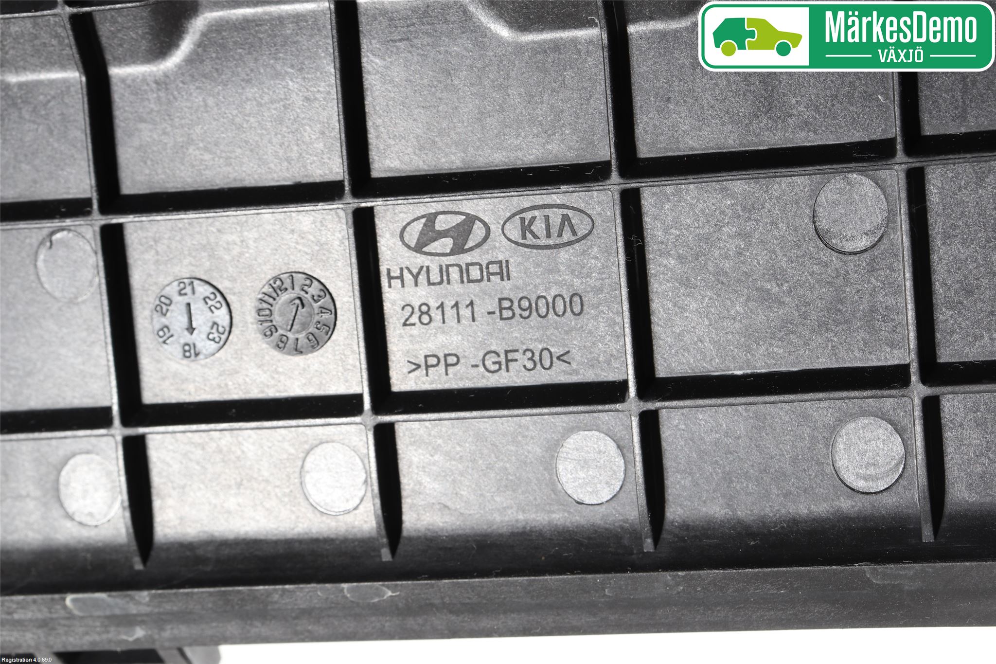 Hyundai i10 BA 17-20 Luftfilter Boks