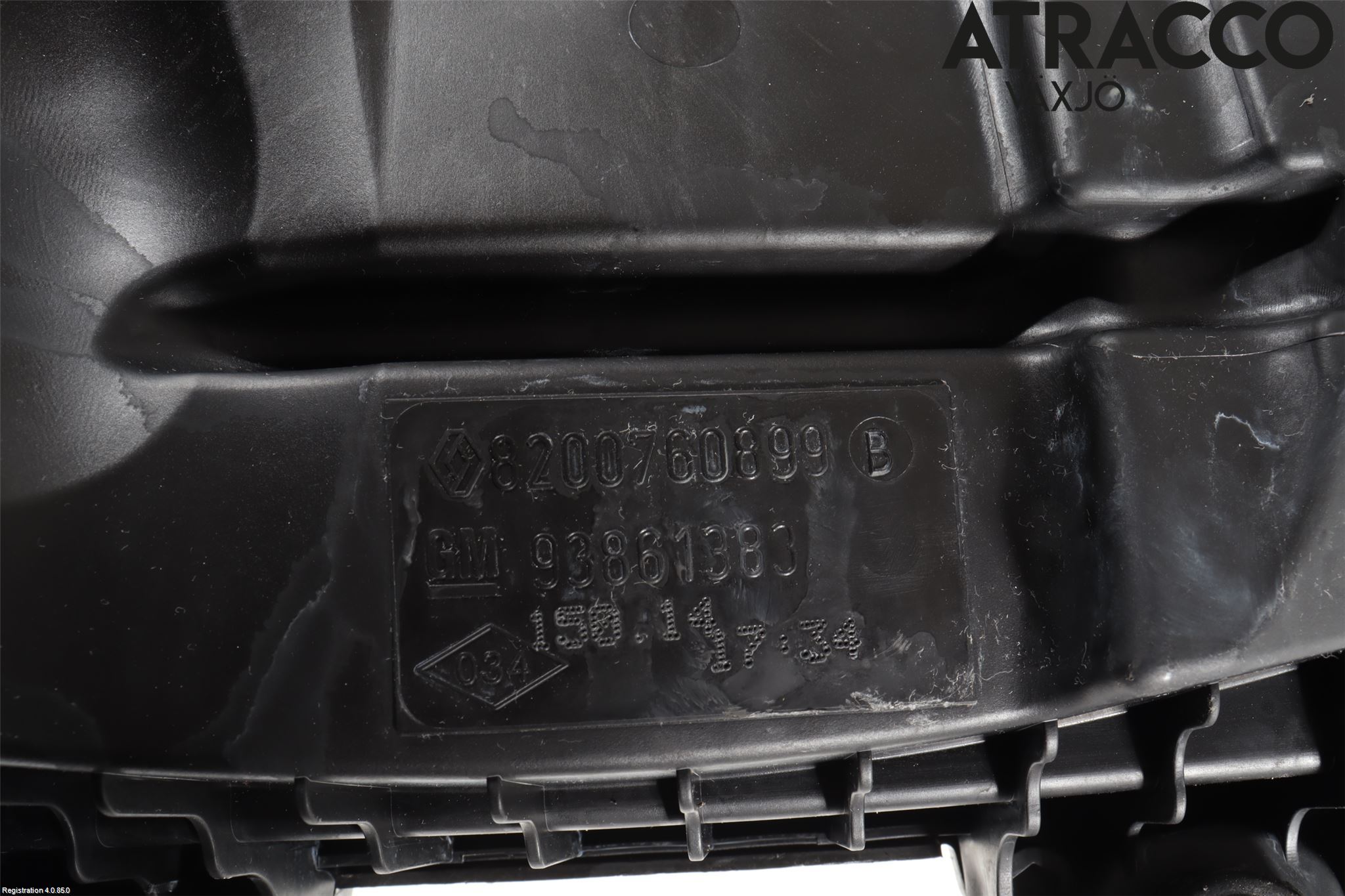 Opel VIVARO 01-14 Luftfilter Boks