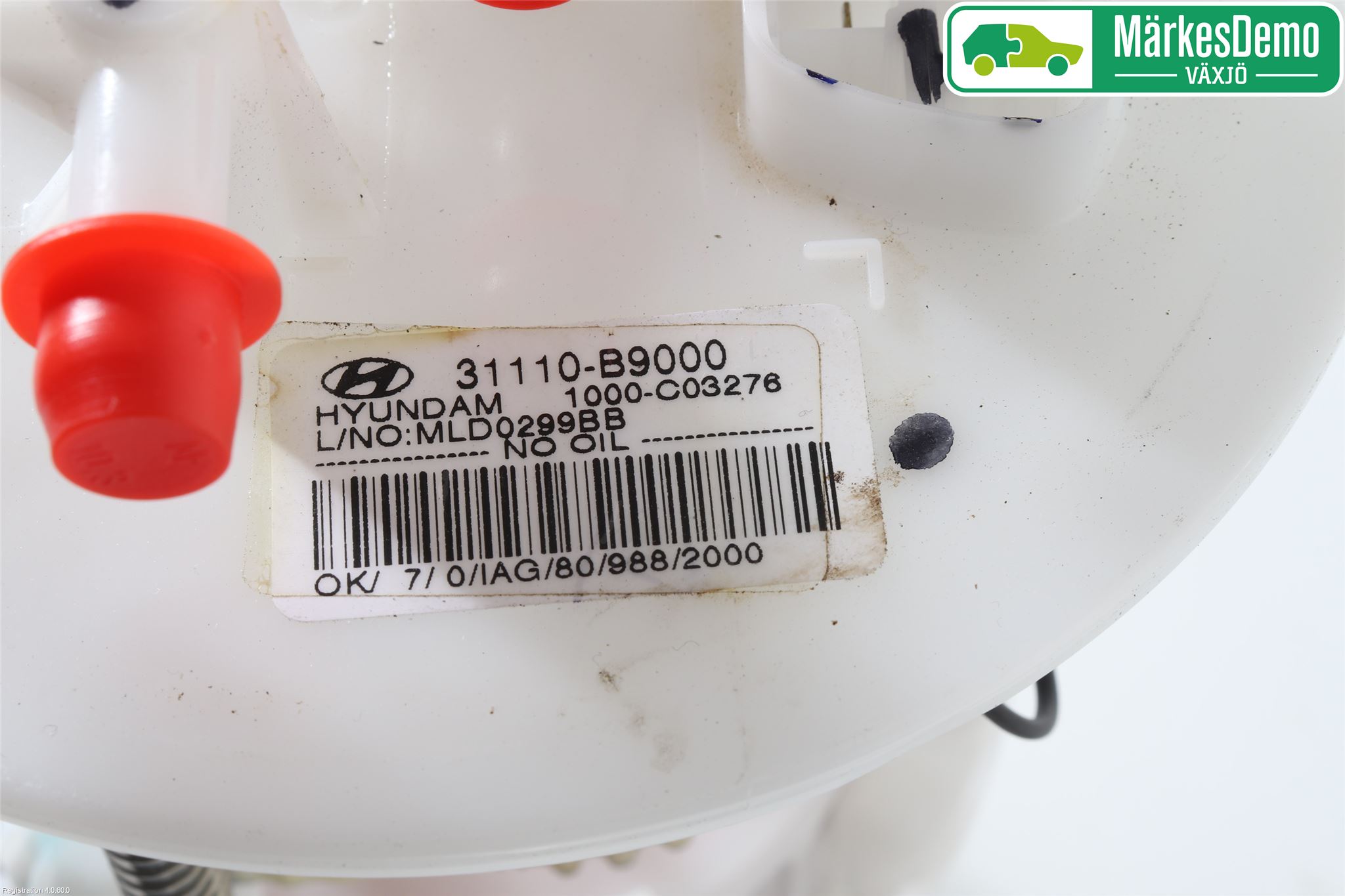 Hyundai i10 BA 17-20 Drivstoffpumpe Fødepumpe El