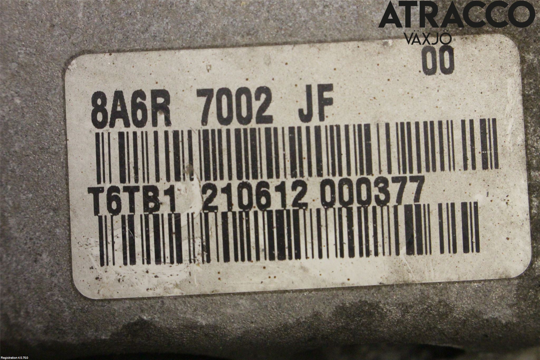 Ford FIESTA 09-12 Gearkasse 5 Trinn