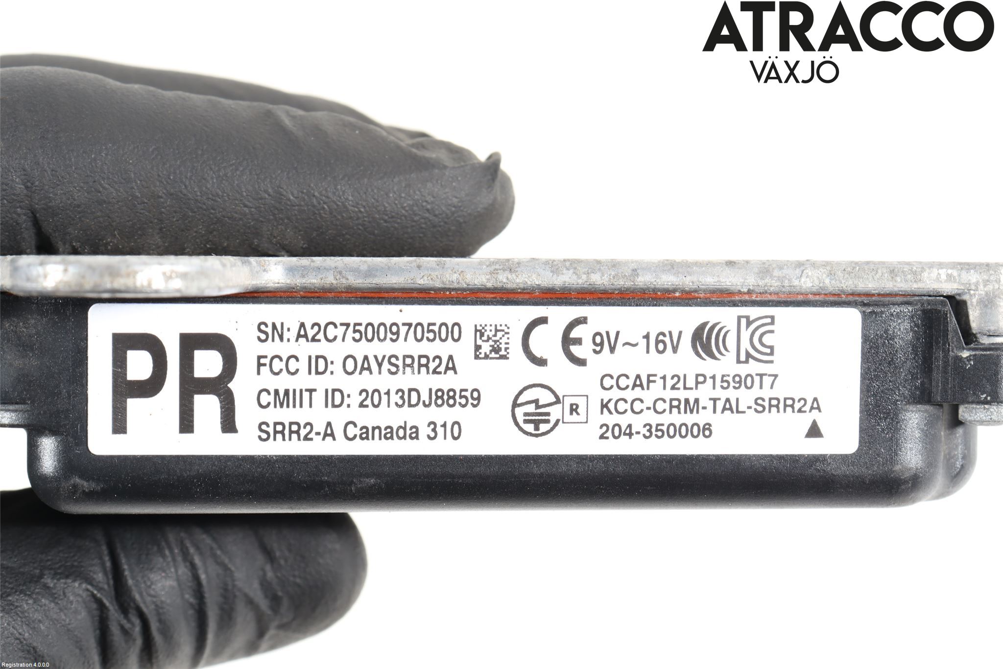 Toyota PRIUS (ZVW50) 16-21 Sensor Kollisjonsbeskyttelse