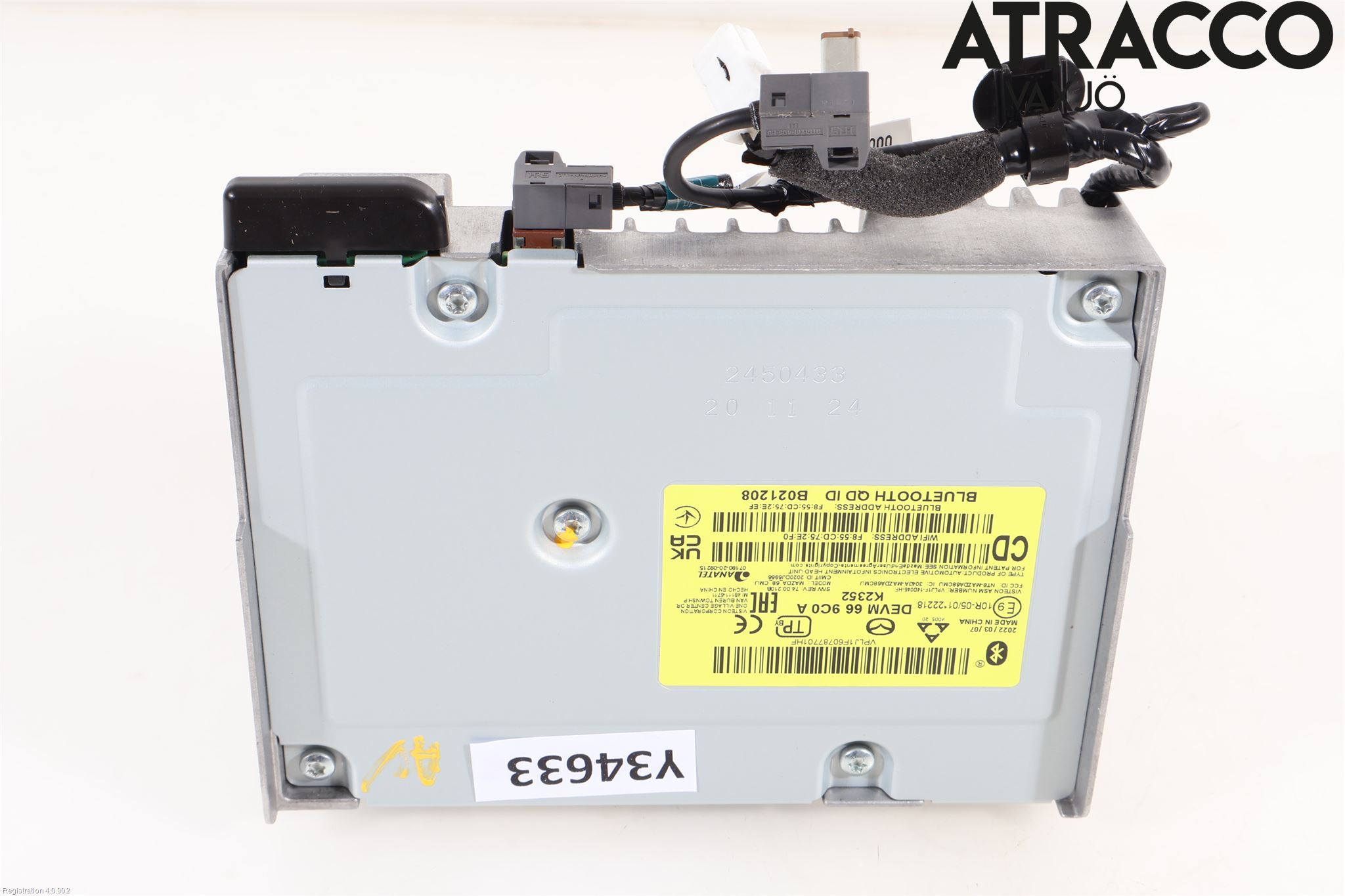 Mazda MX-5 IV (ND/ND2/ND3) MIATA 15- Stereo Radio Med Cd