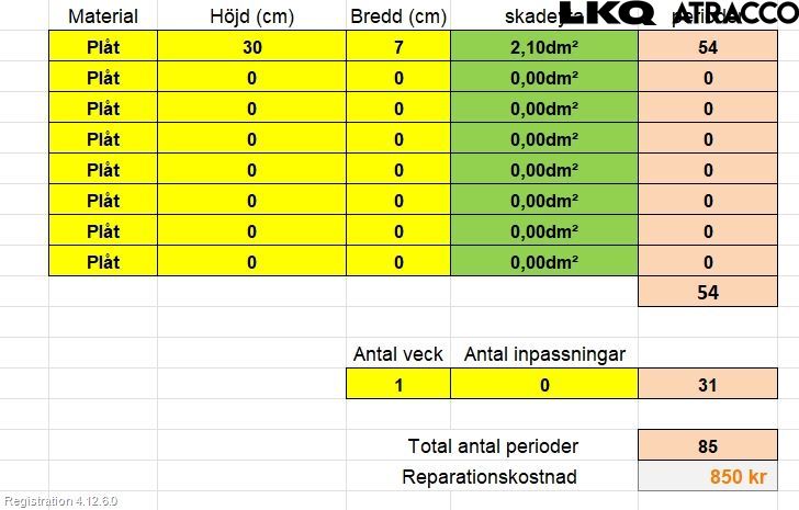 BMW 5 G30/G31/F90 17-23 Dør 4D Foran Venstre