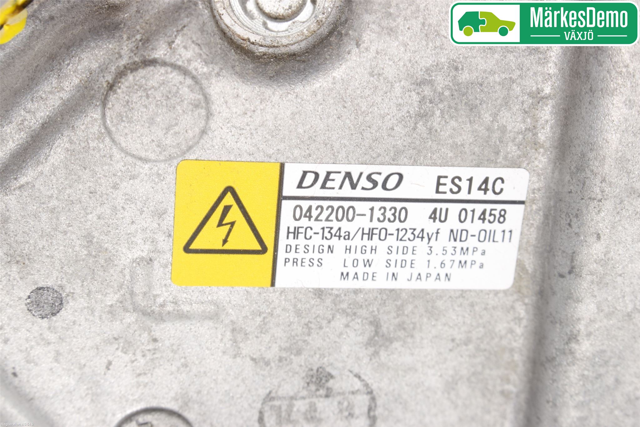 Toyota AURIS 13-19 Varme Ac Kompressor
