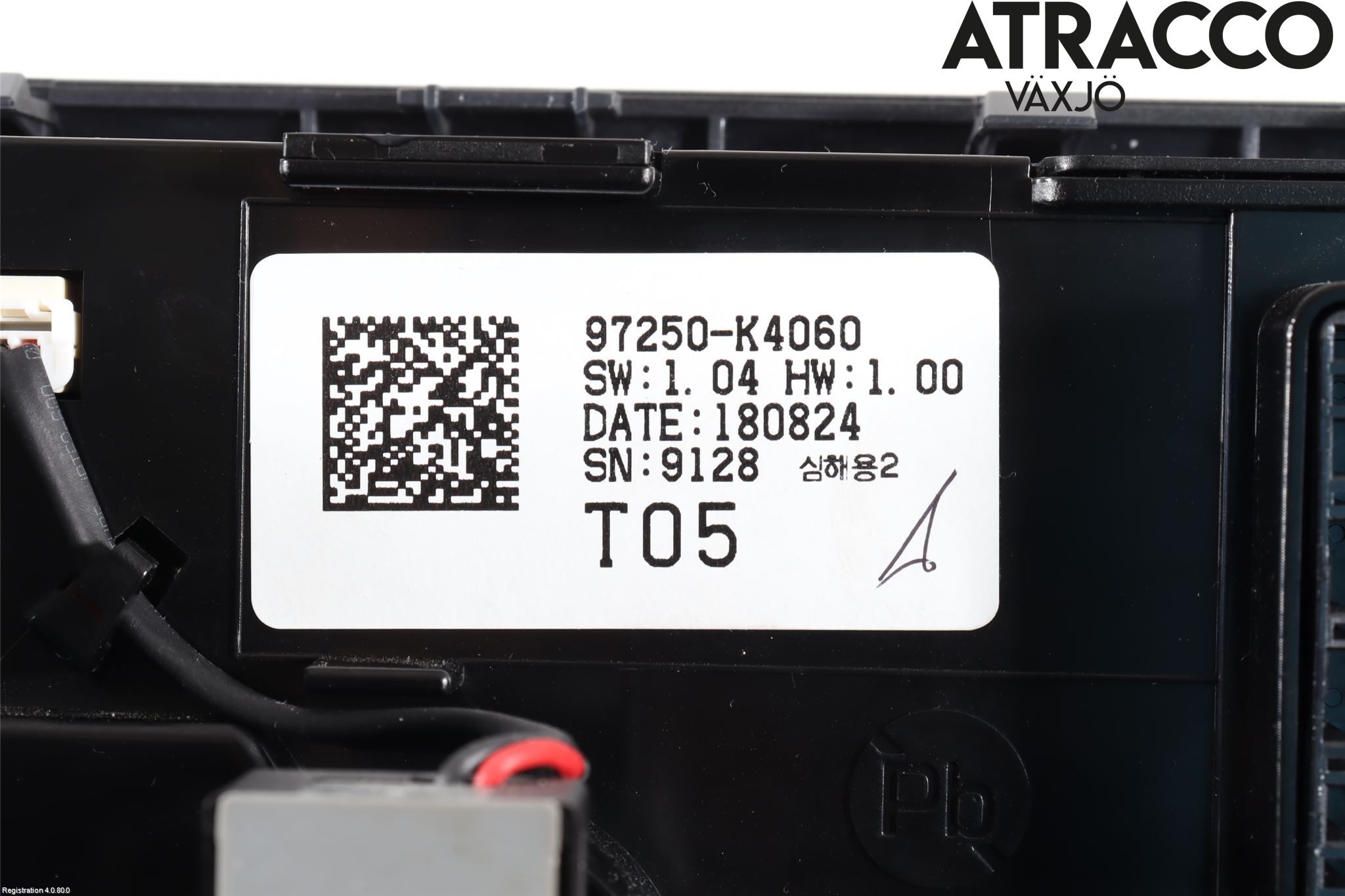 Hyundai KONA/ELECTRIC OS 18-23 Varme Ac Betjening-Display