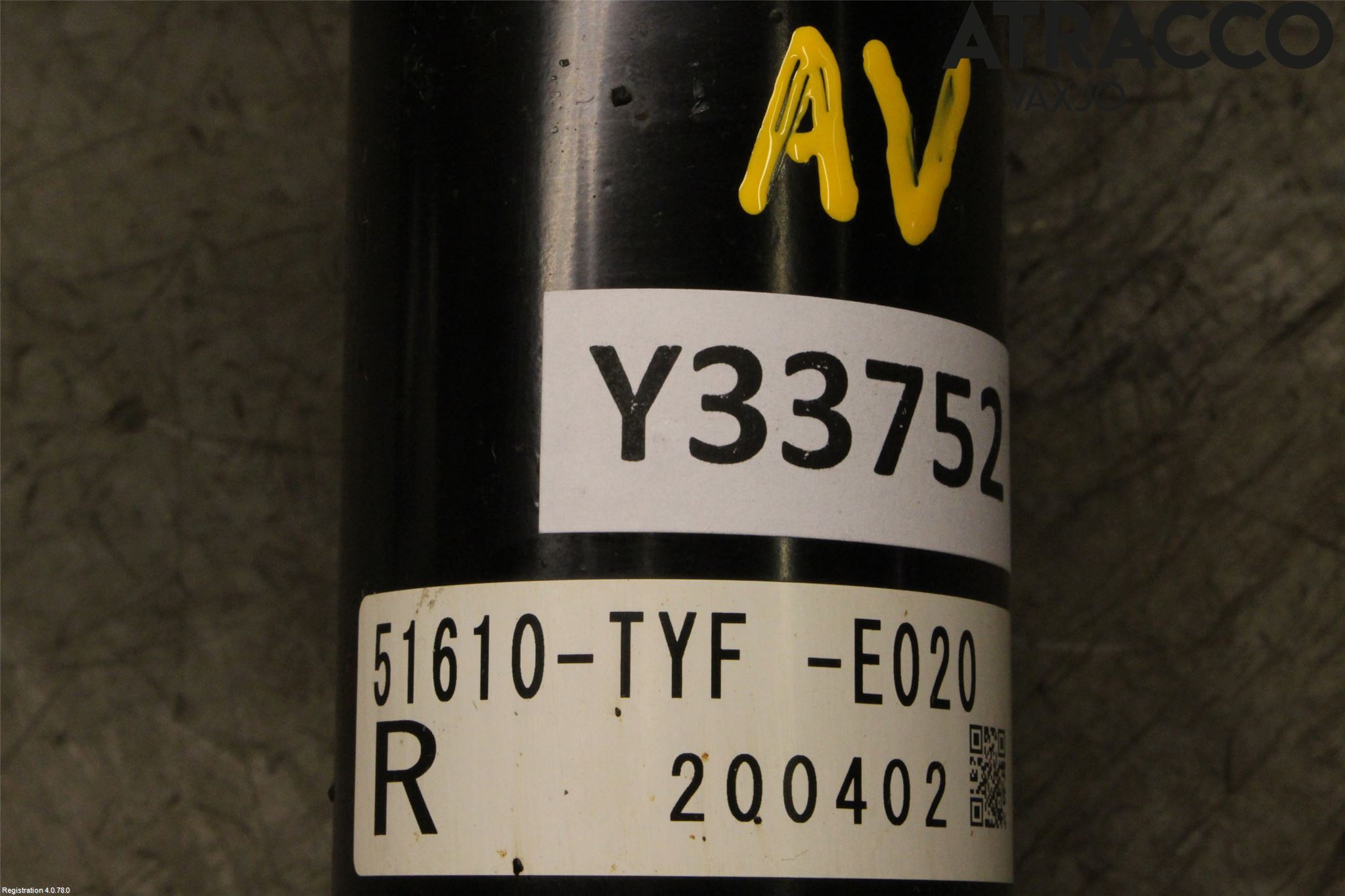 Honda E 20-23 Fjærbein Foran Høyre