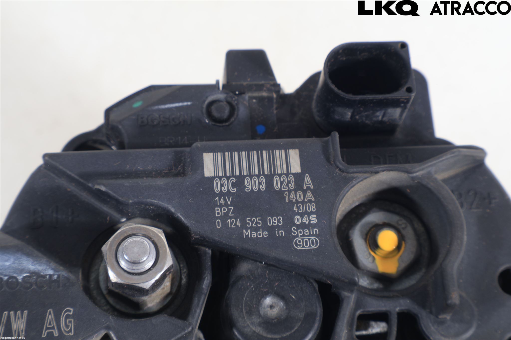 Volkswagen VW SCIROCCO 09-17 Dynamo