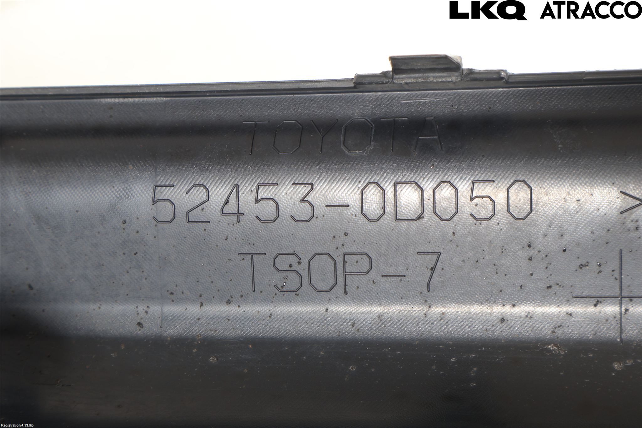 Toyota YARIS XP130 15-20 Støtfanger Bak Midt Del
