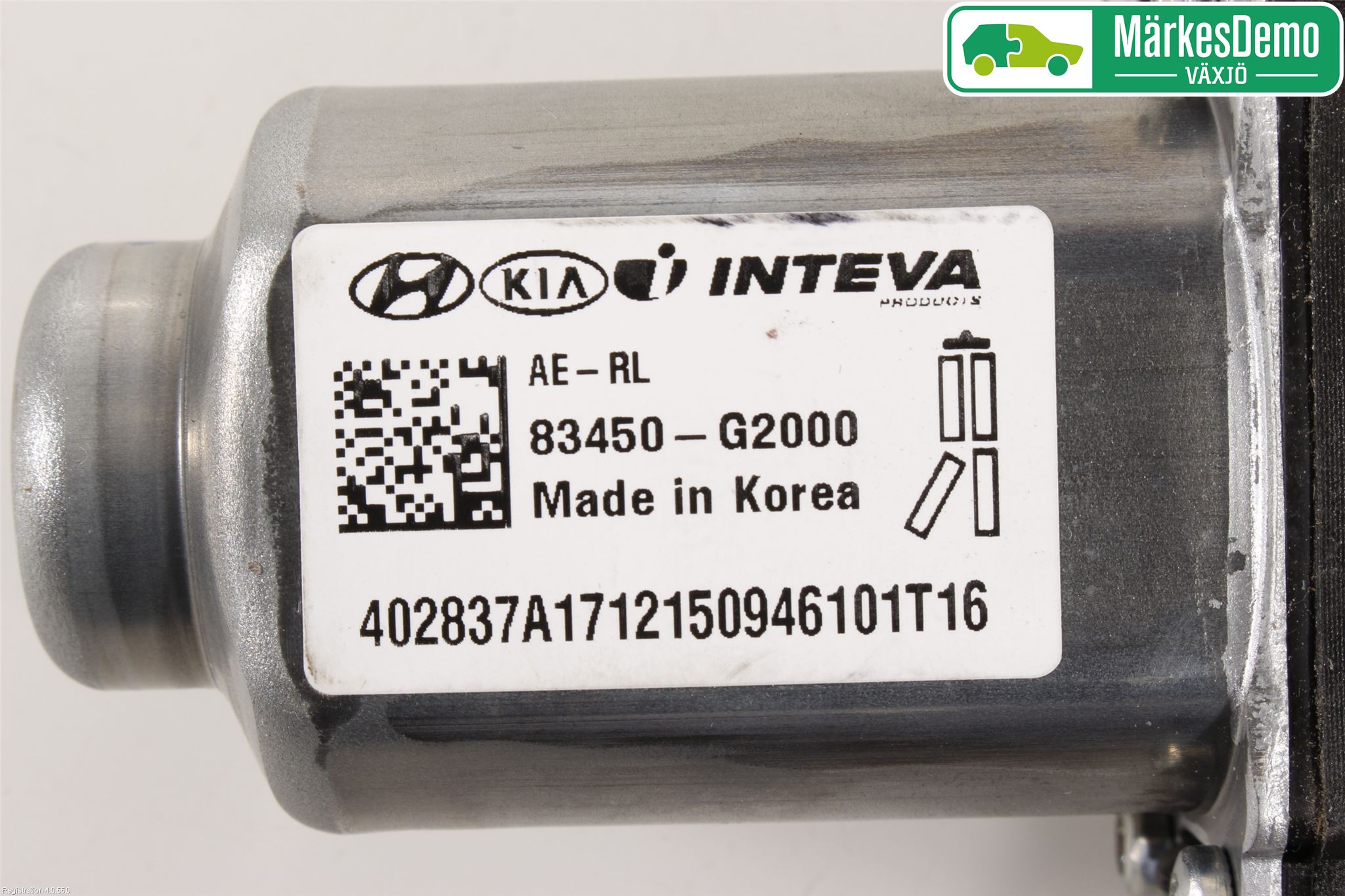Hyundai IONIQ AE 17-22 Vindusheismotor