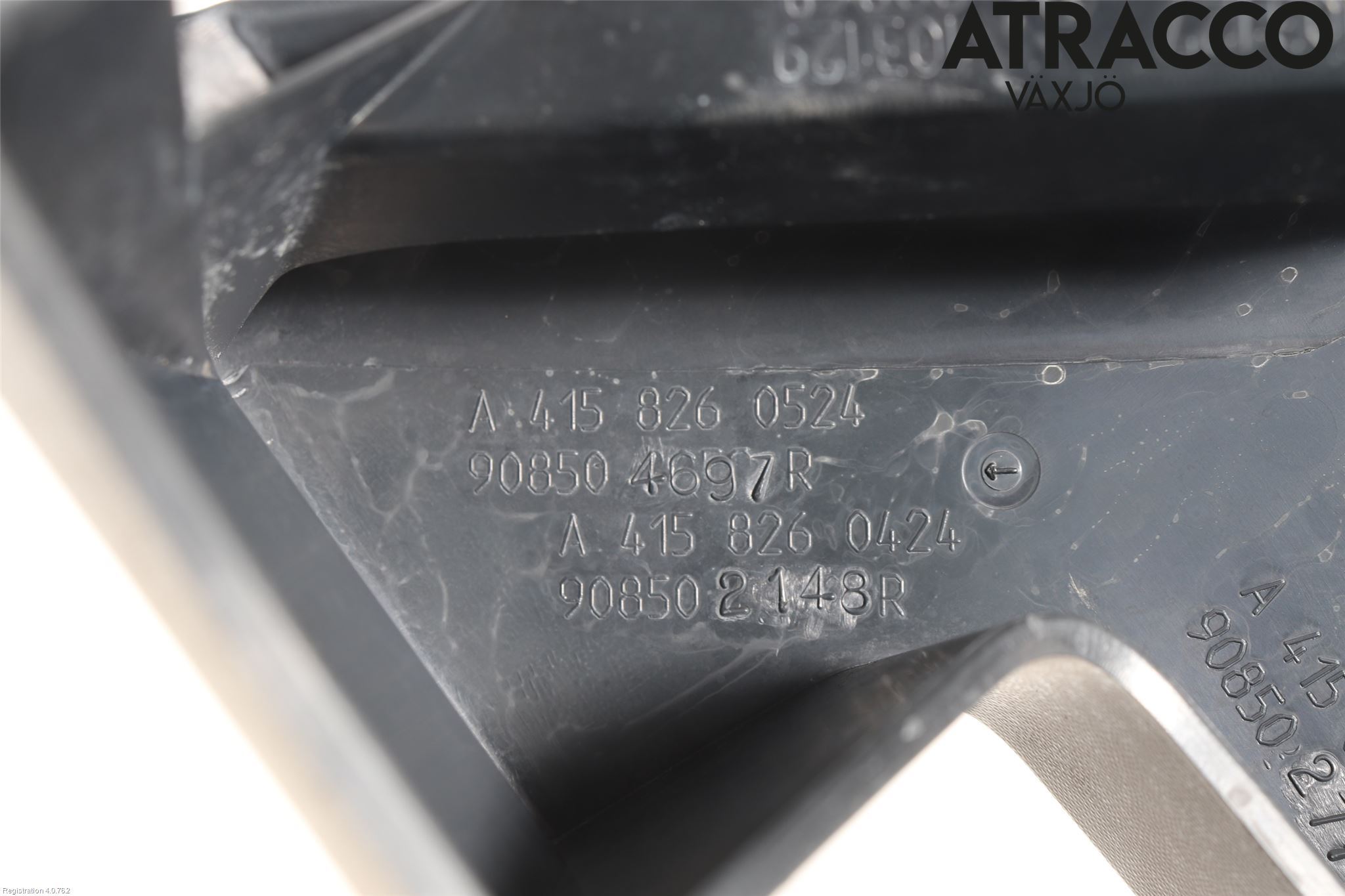 Mercedes-Benz MB CITAN (W415) 13-21 Refleksplate - Skiltplate