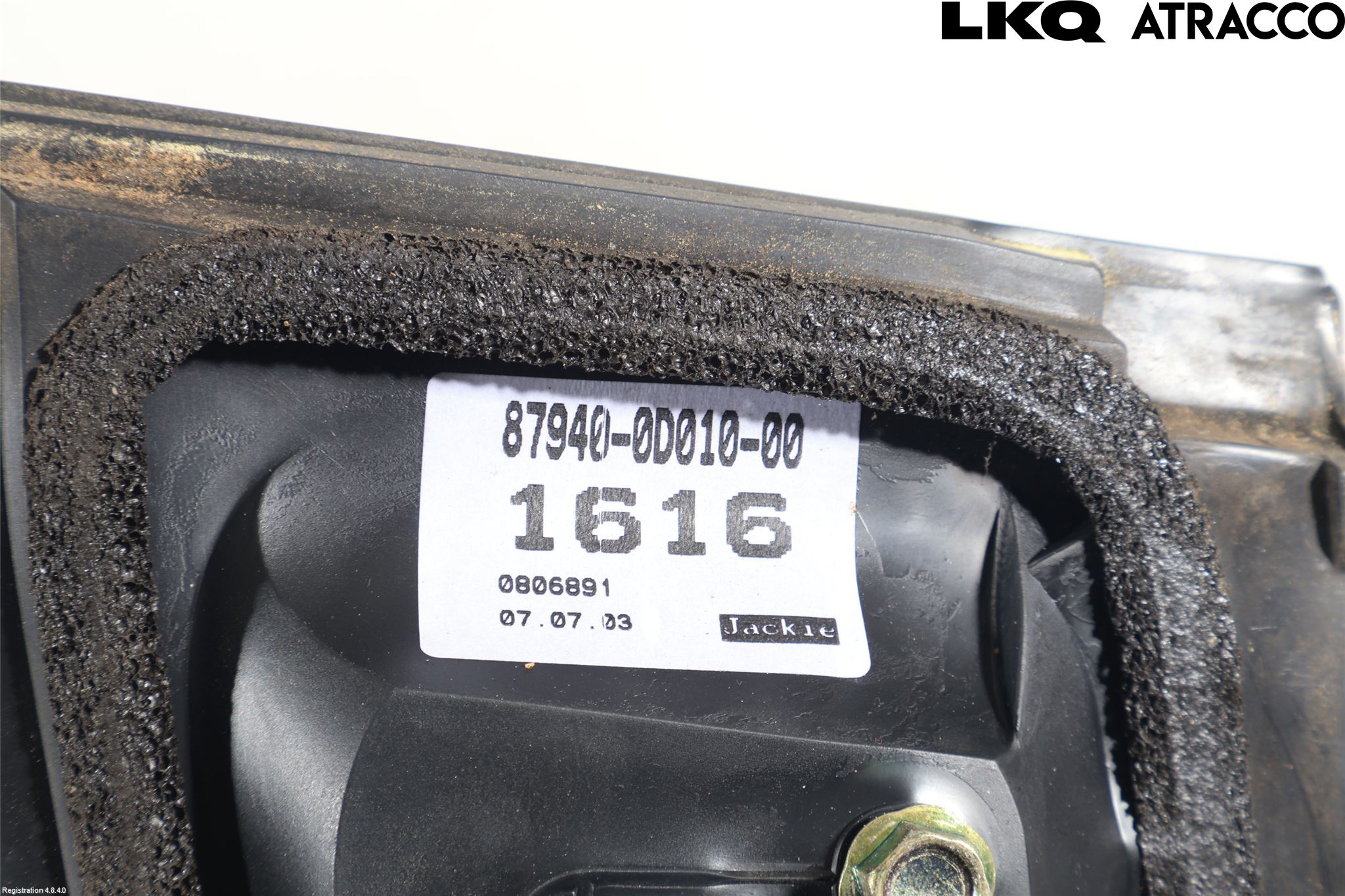 Toyota YARIS P1 03-05 Speil V M-Innvjustering