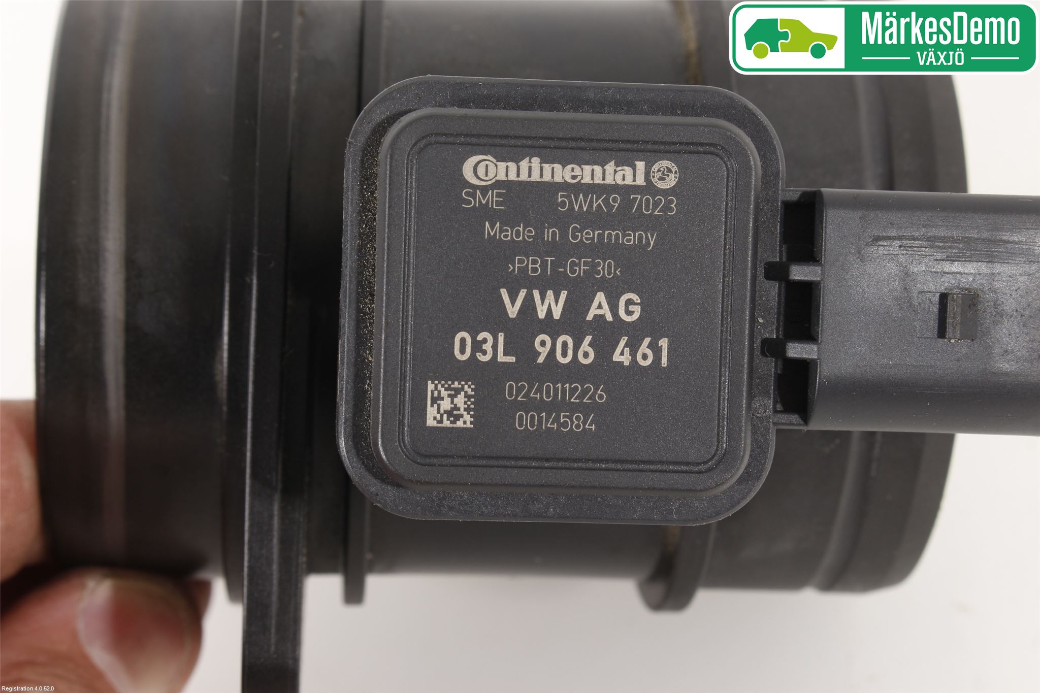 Volkswagen VW GOLF VI 09-13 Inns Luftmassemåler