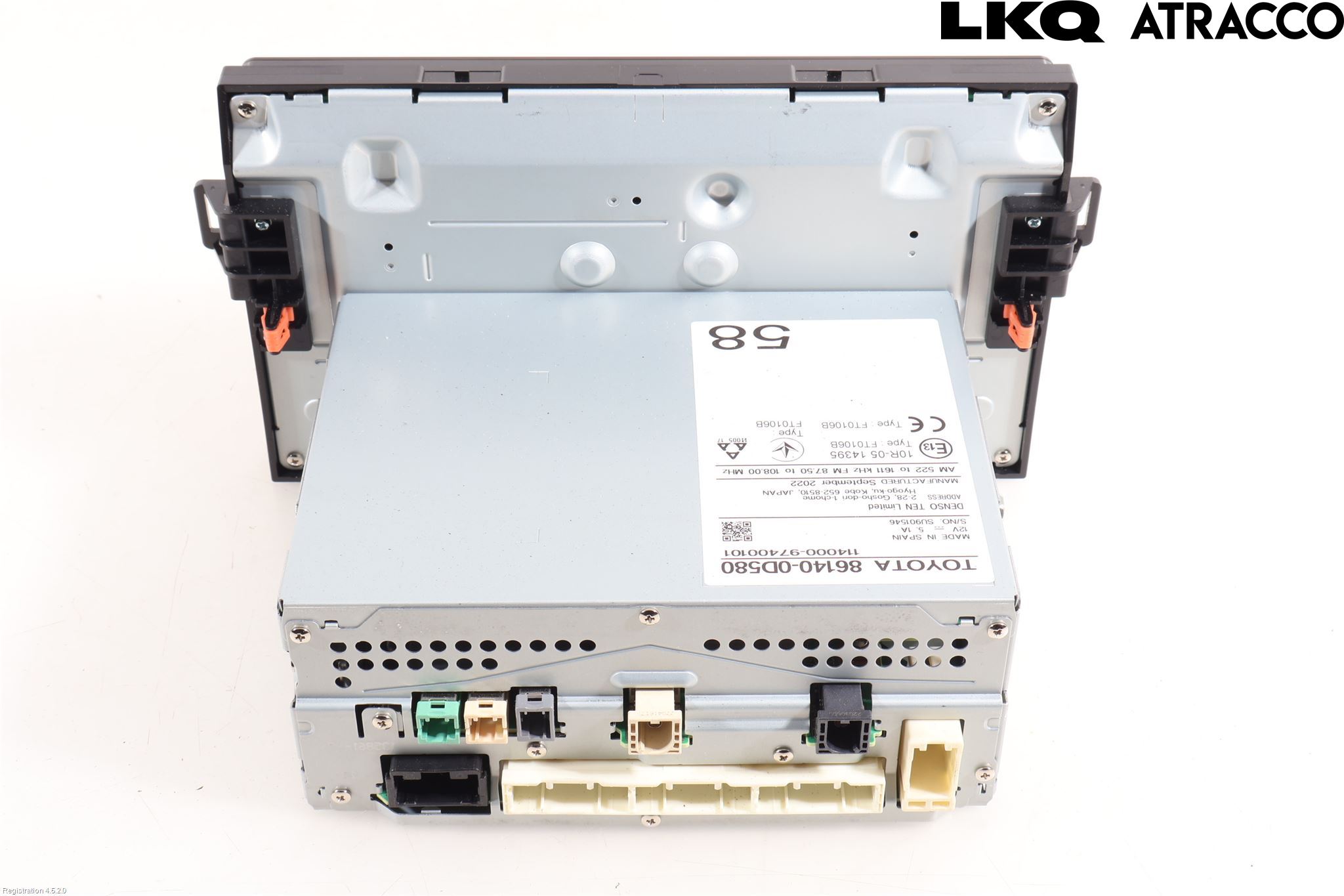 Toyota YARIS XP21 20- Stereo Radio Med Cd