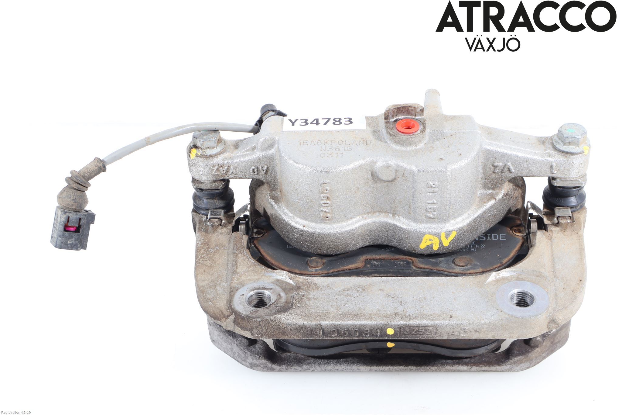 Volkswagen VW ID.4 21- Bremsecaliper Foran Venstre