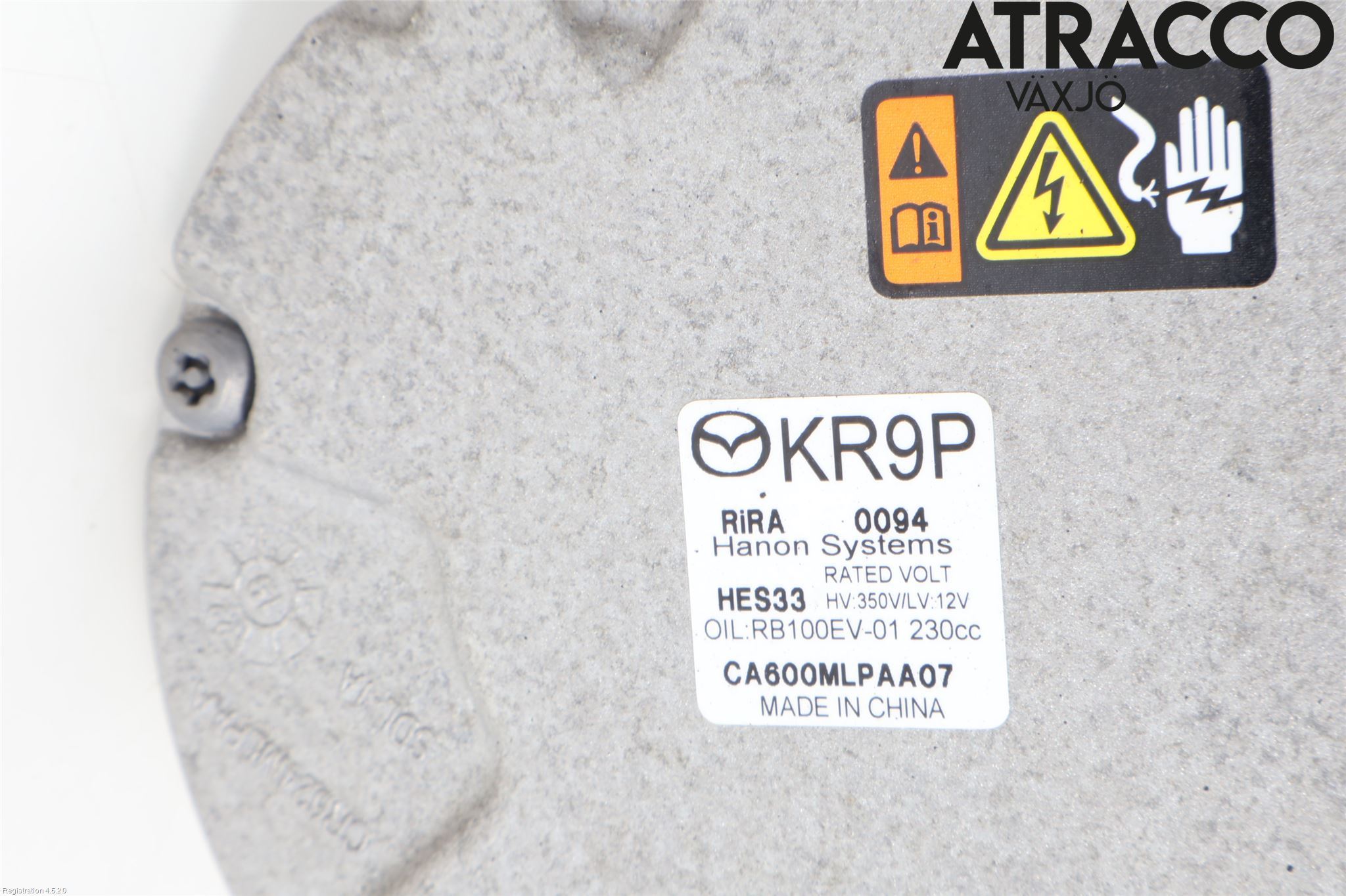 Mazda CX-60 22- Varme Ac Kompressor
