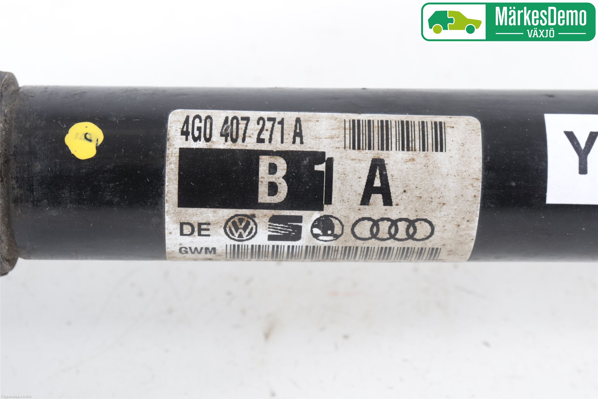 Audi A6/S6 4G 11-18 Drivaksel Foran Kompl Høyre