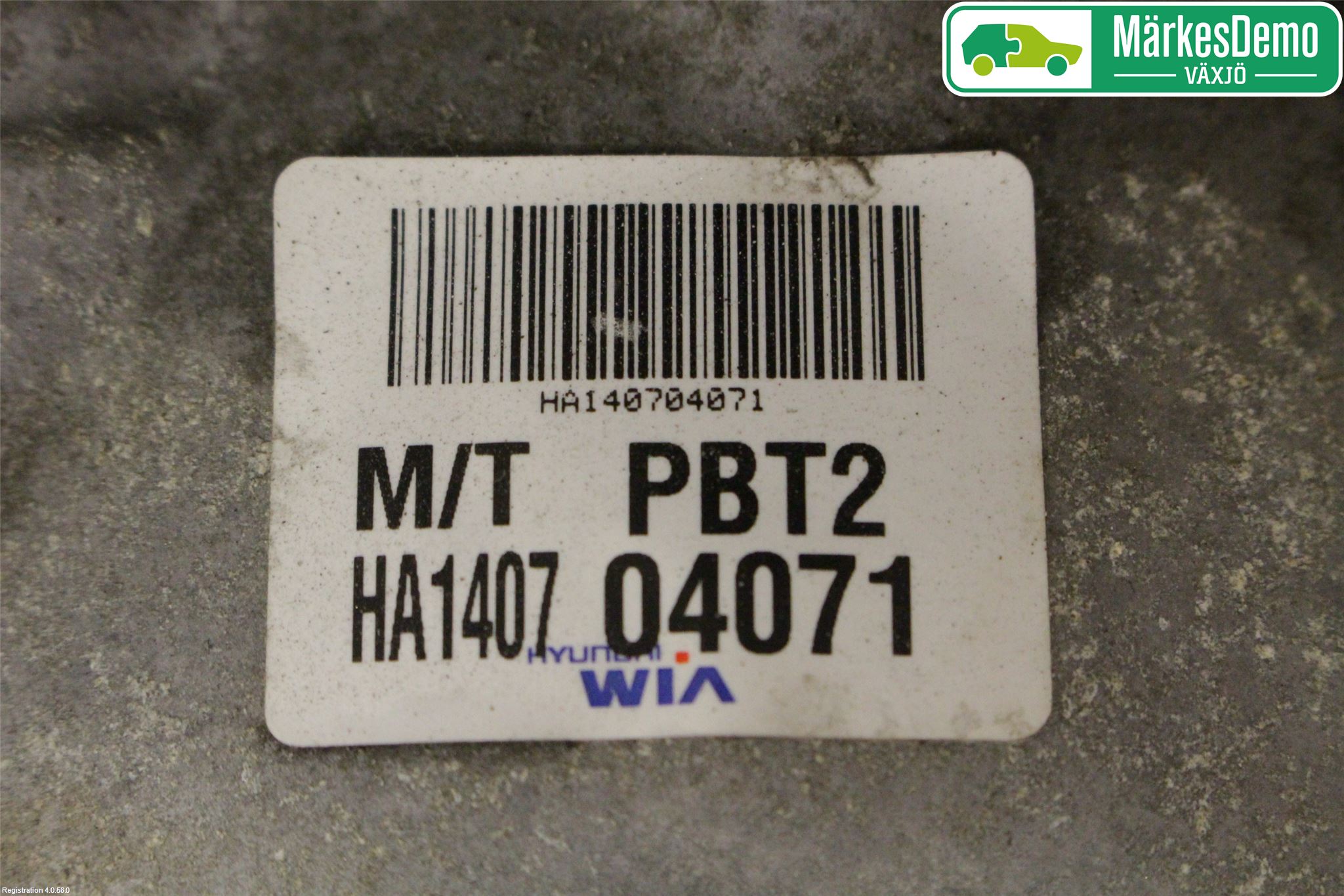 Hyundai i20 PB 09-14 Gearkasse 5 Trinn