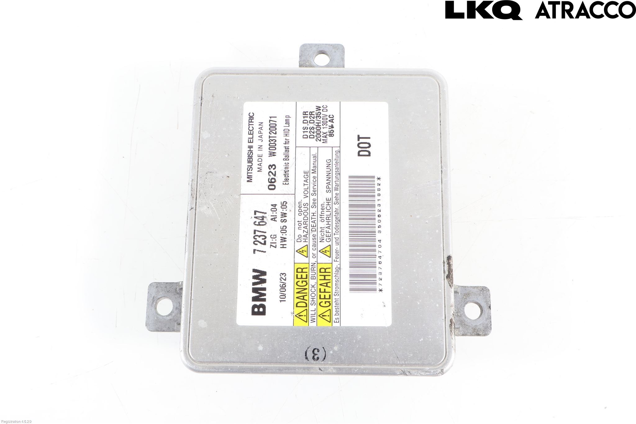 BMW 5 F10/F11/F18 09-17 Styreenhet Xenon
