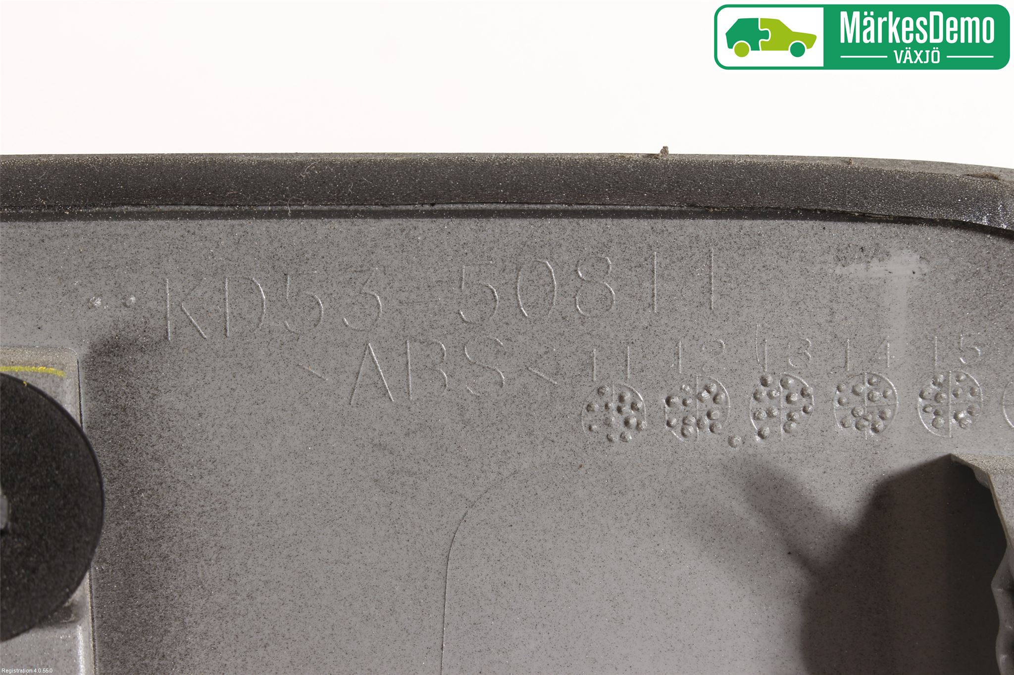 Mazda CX-5 12-17 Refleksplate - Skiltplate