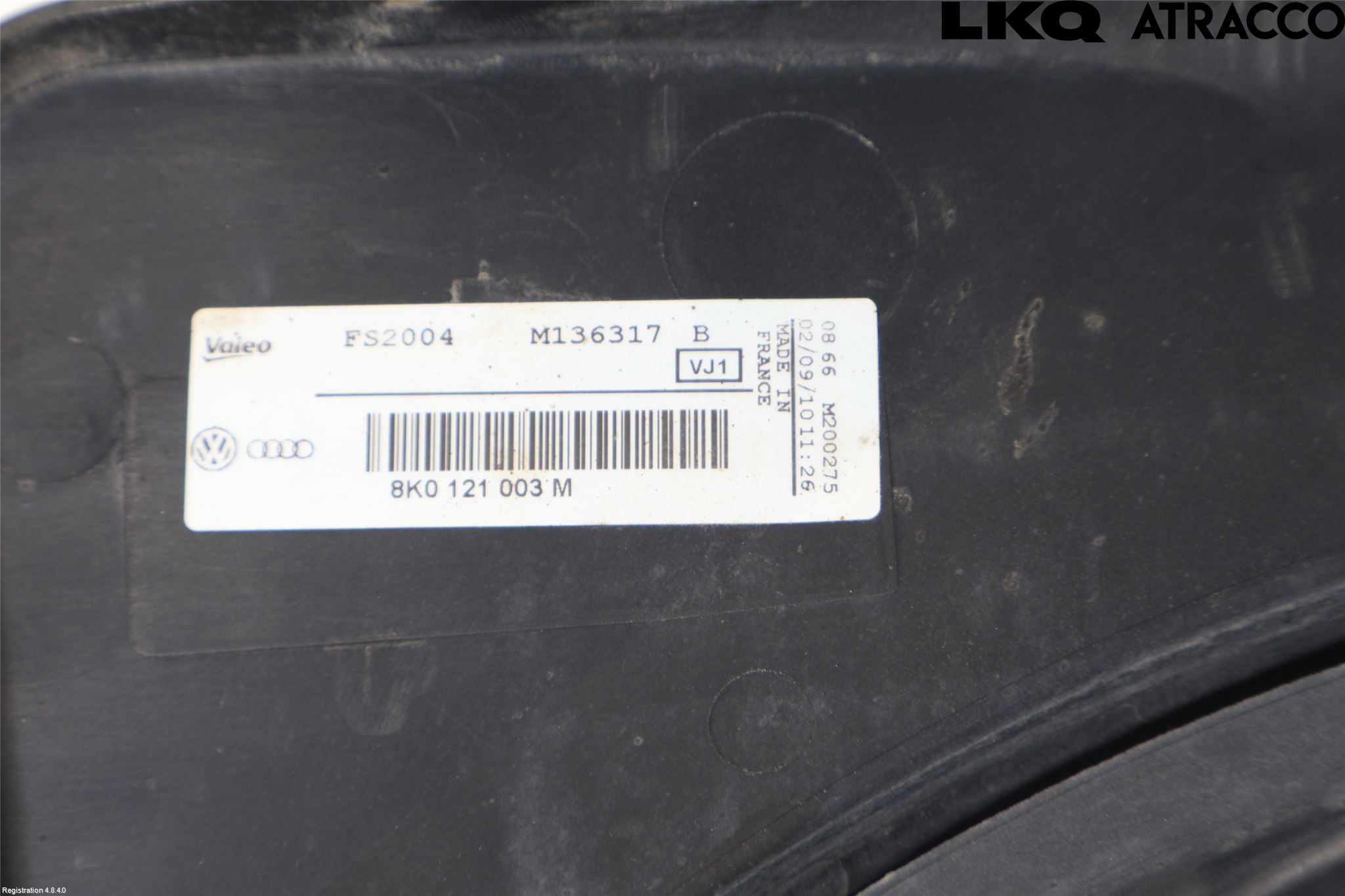 Audi A5 07-16 Kjølevifte-Radiator Hus-Kåpe