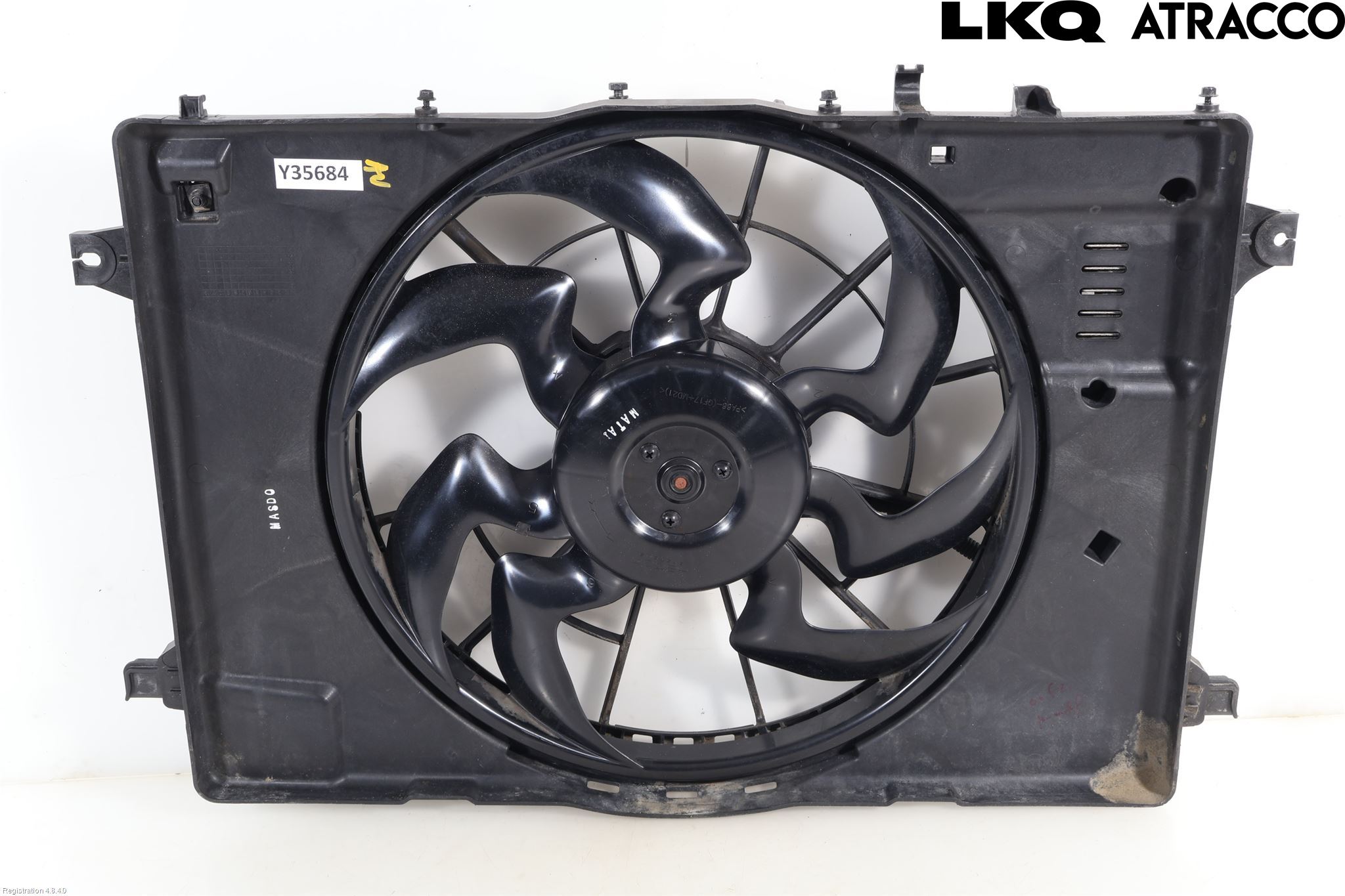 Hyundai IONIQ AE 17-22 Kjølevifte-Radiator Hus-Kåpe