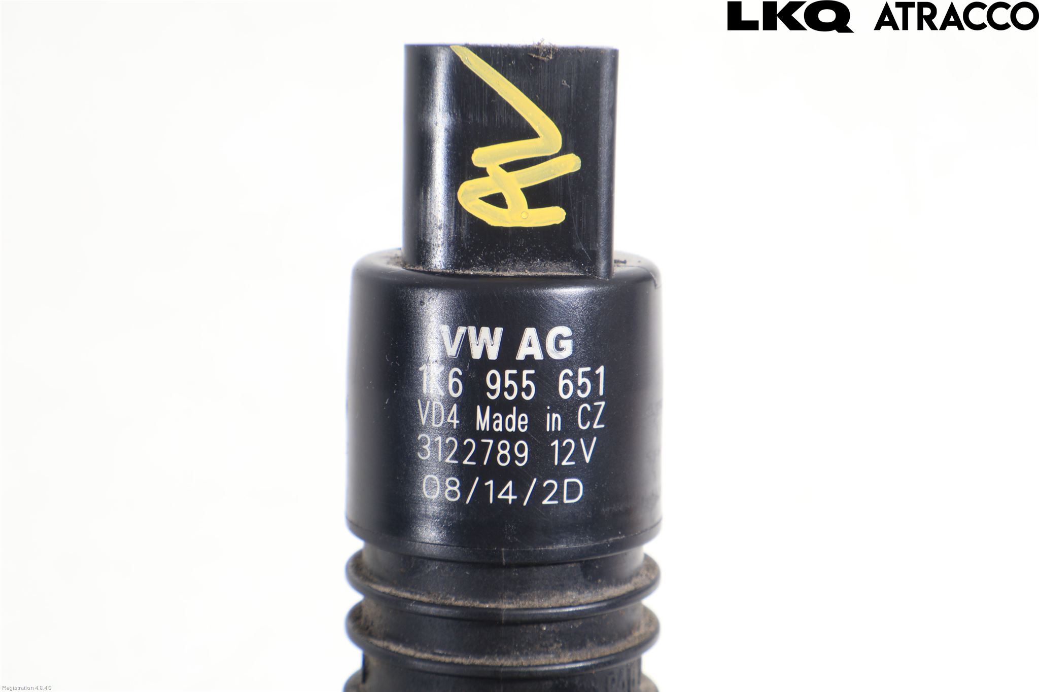 Volkswagen VW PASSAT 11-14 Spylerpumpe Frontrute
